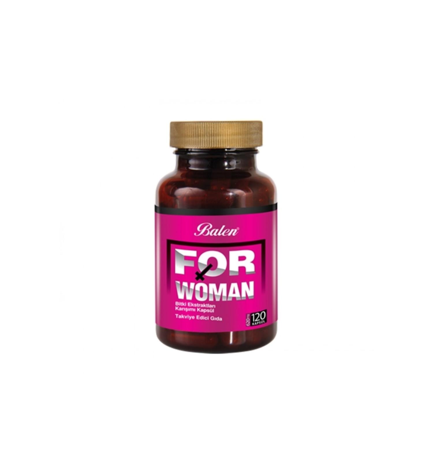 Balen Forwoman 620 Mg 120 Capsules For Woman