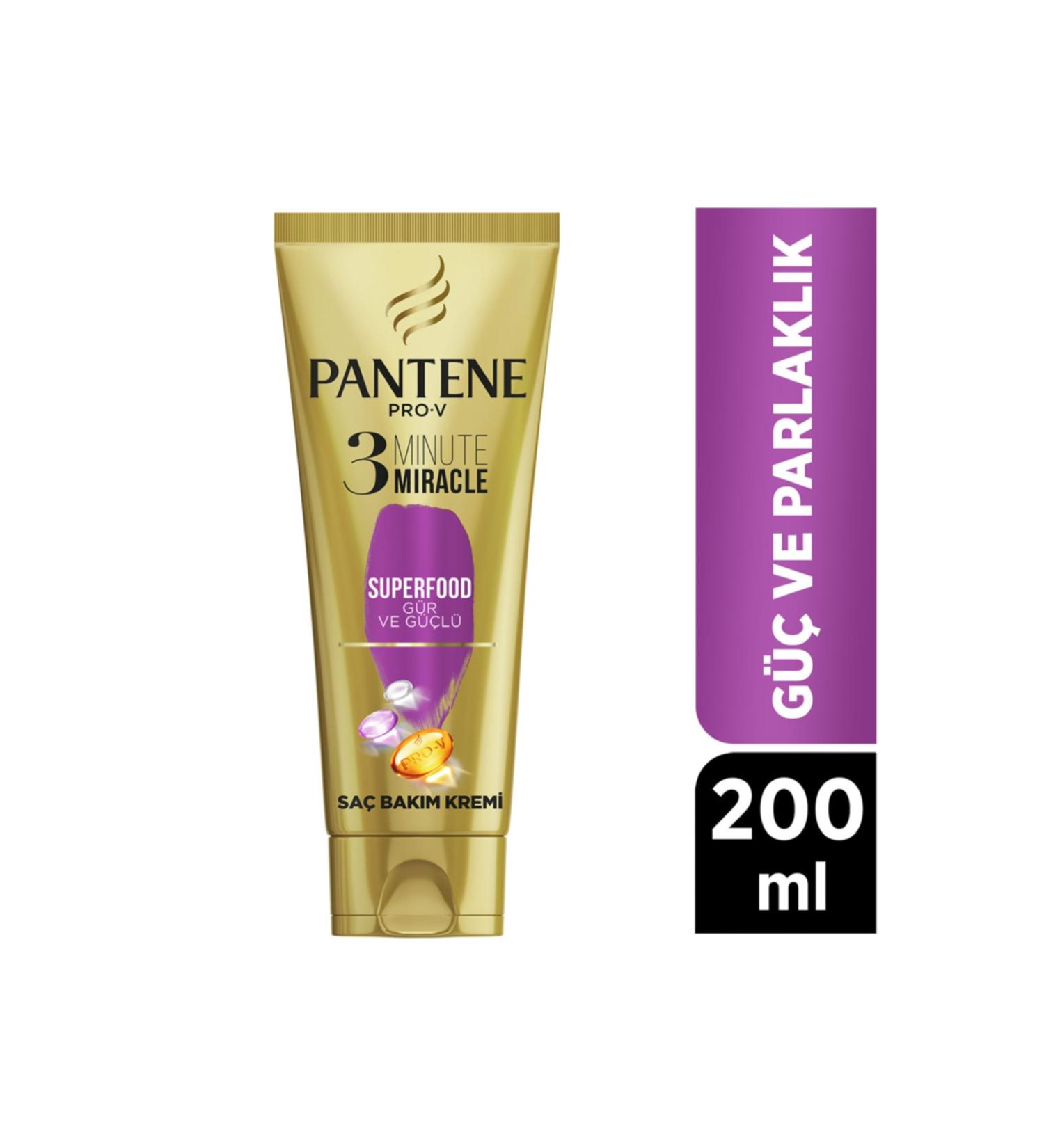 Pantene 3mm Conditioner Superfood 200 ml - Buy Online on GoSupps.com