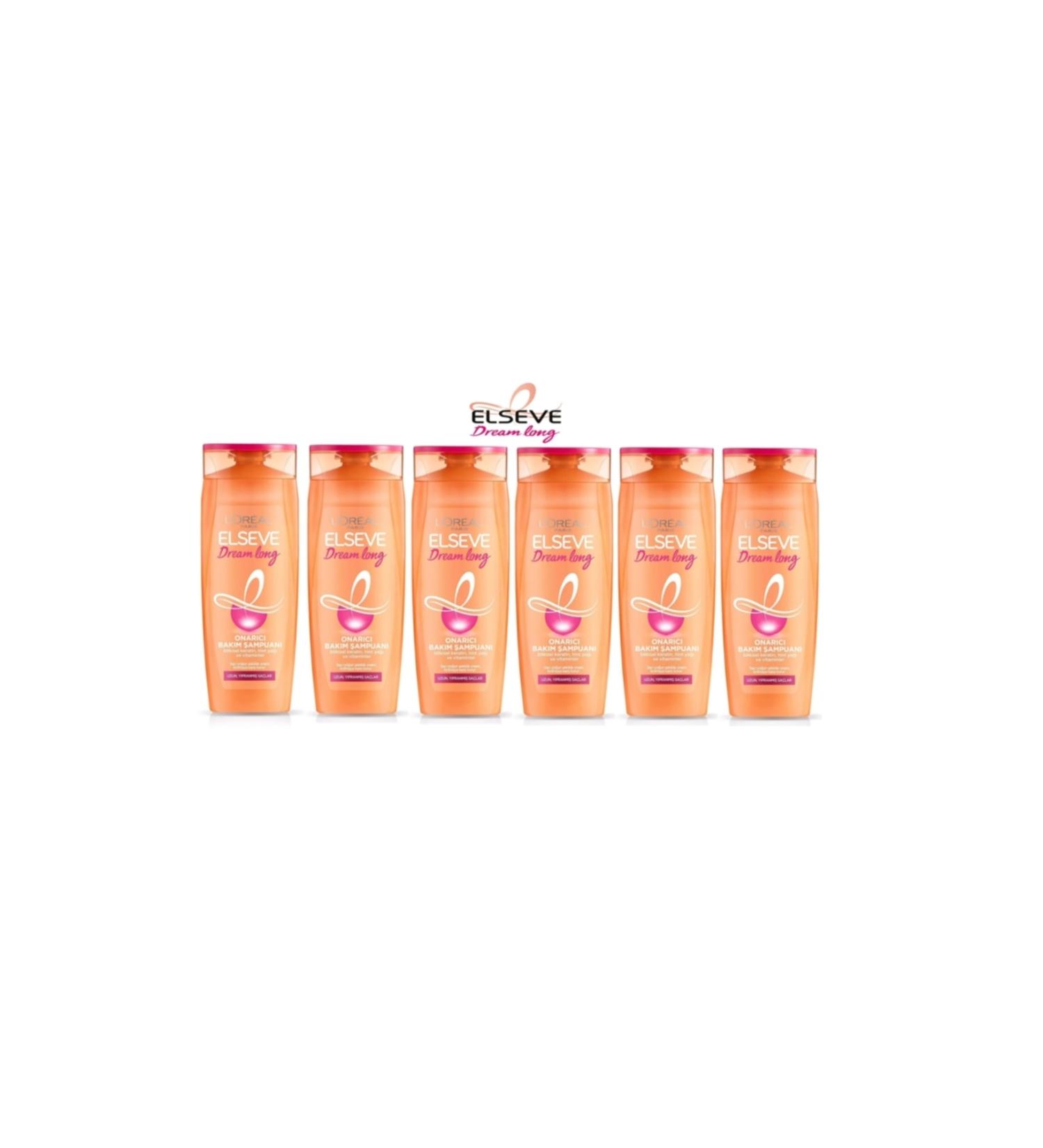 Elseve Loreal Shampoo Dream Long Repair Care Long Damaged Hair 670 Ml X 6 Pieces