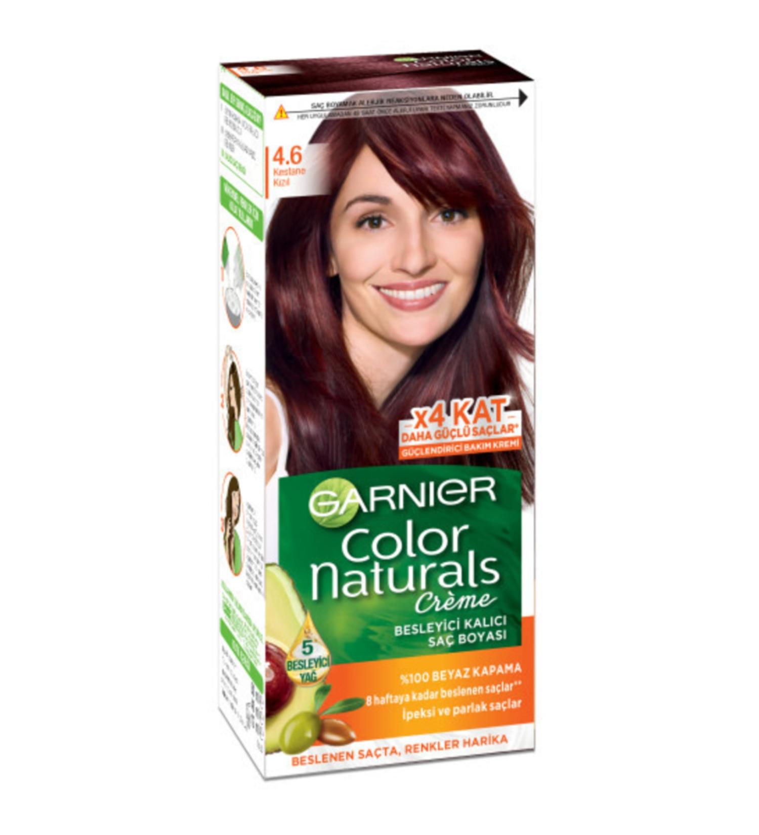 Garnier Color Naturals 4.6 Chestnut Red