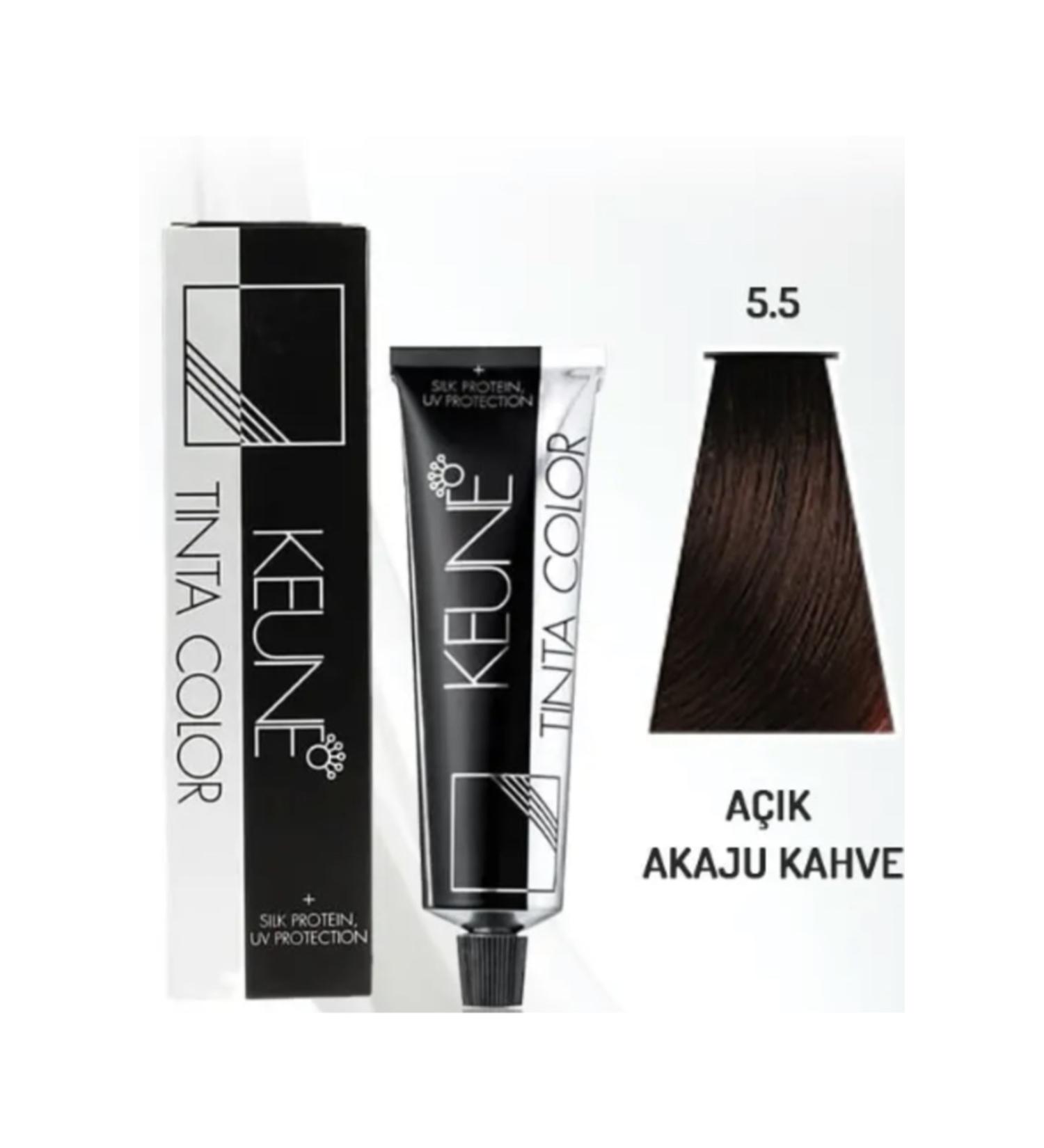 Keune Tinta Color 60 Ml No: 5.5 Light Akaju Brown