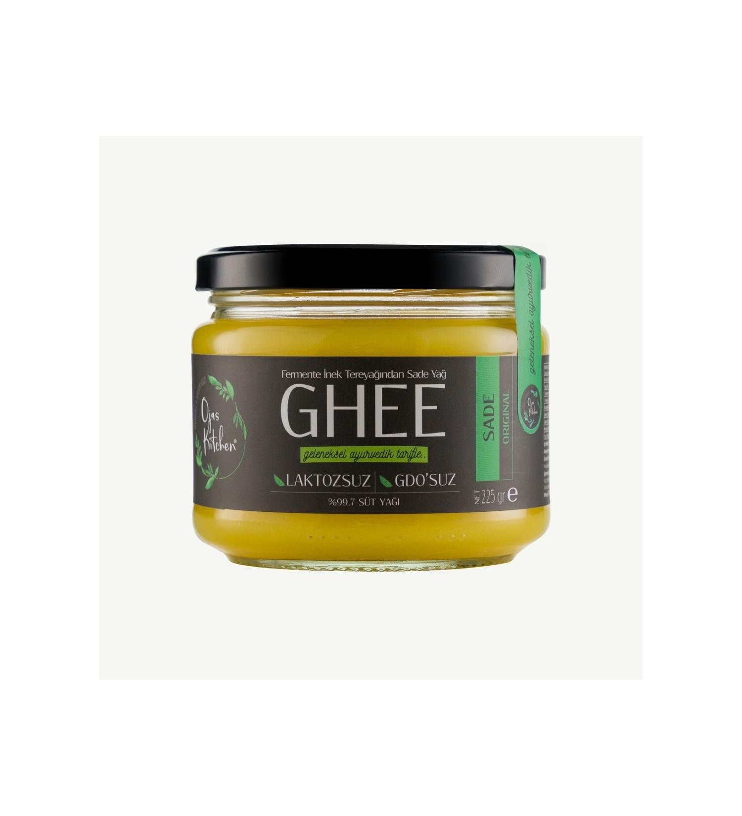 OJAS KITCHEN Plain Oil / Ghee 225 gr Lactose-free Casein-free GMO-free Pure Oil / Ghee - Buy Online on GoSupps.com