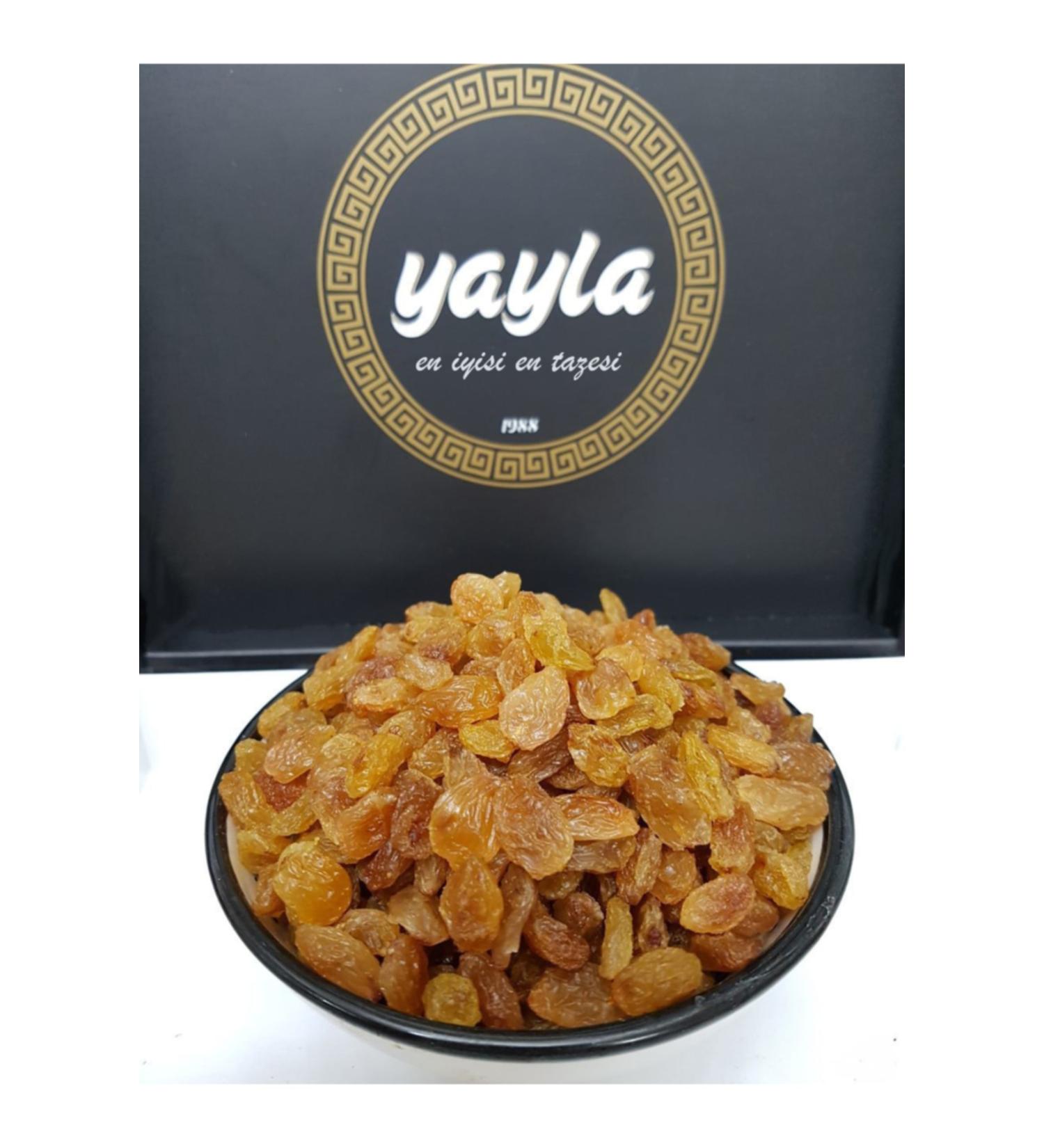 yayla dried nuts Yellow Grapes 1000gr