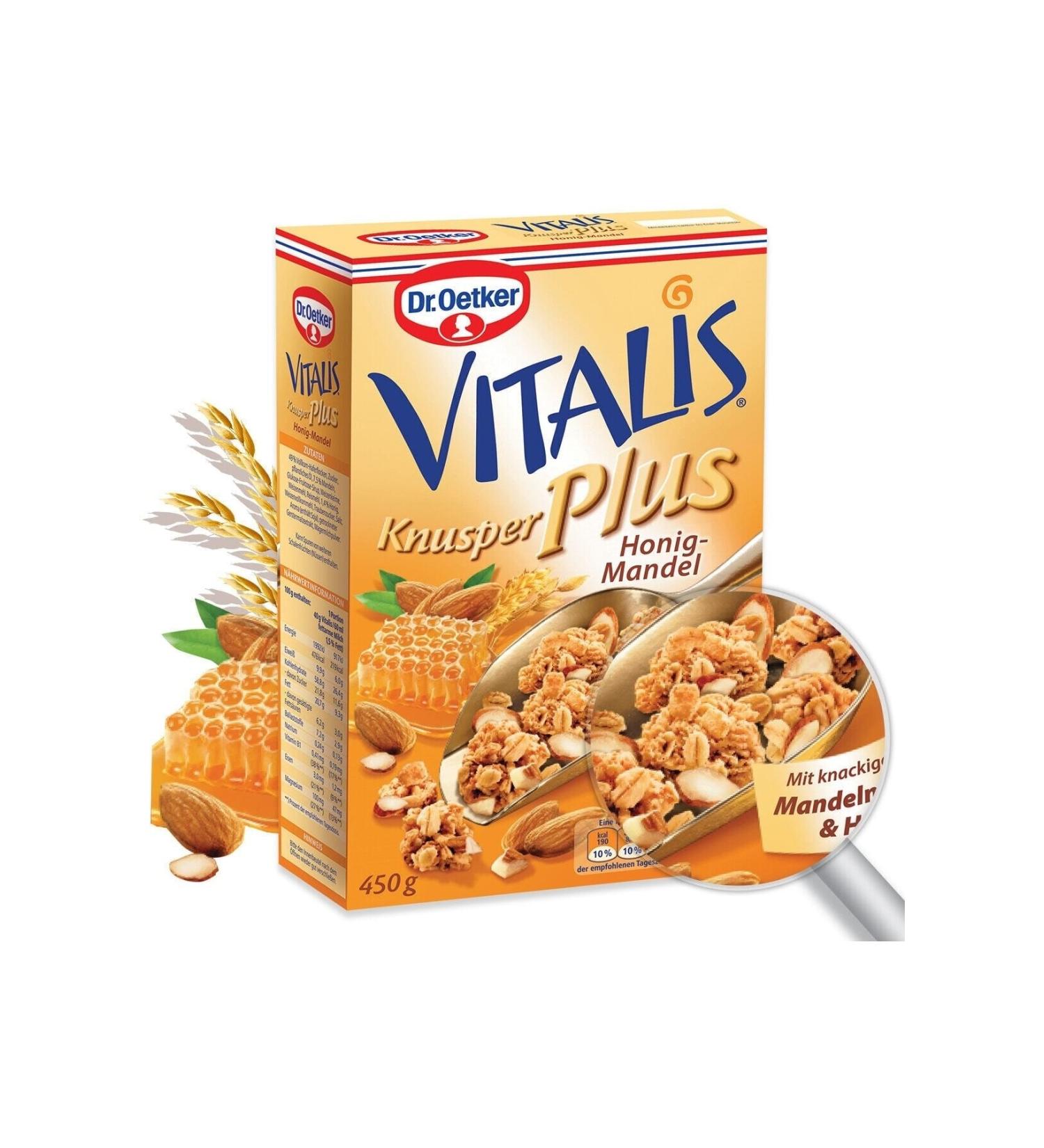 Dr. Oetker Vitalis Honey Almond Crunchy Muesli 450 Gr