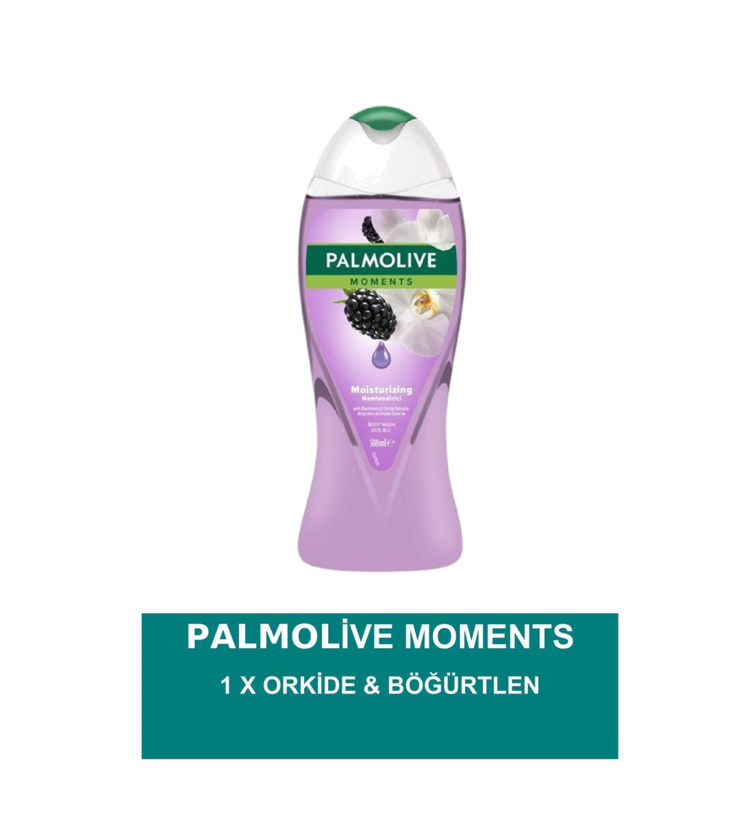 Palmolive Brand: Moments Moisturizing Blackberry & Orchid Essence Shower Gel 500 Ml Category: Shower Gel