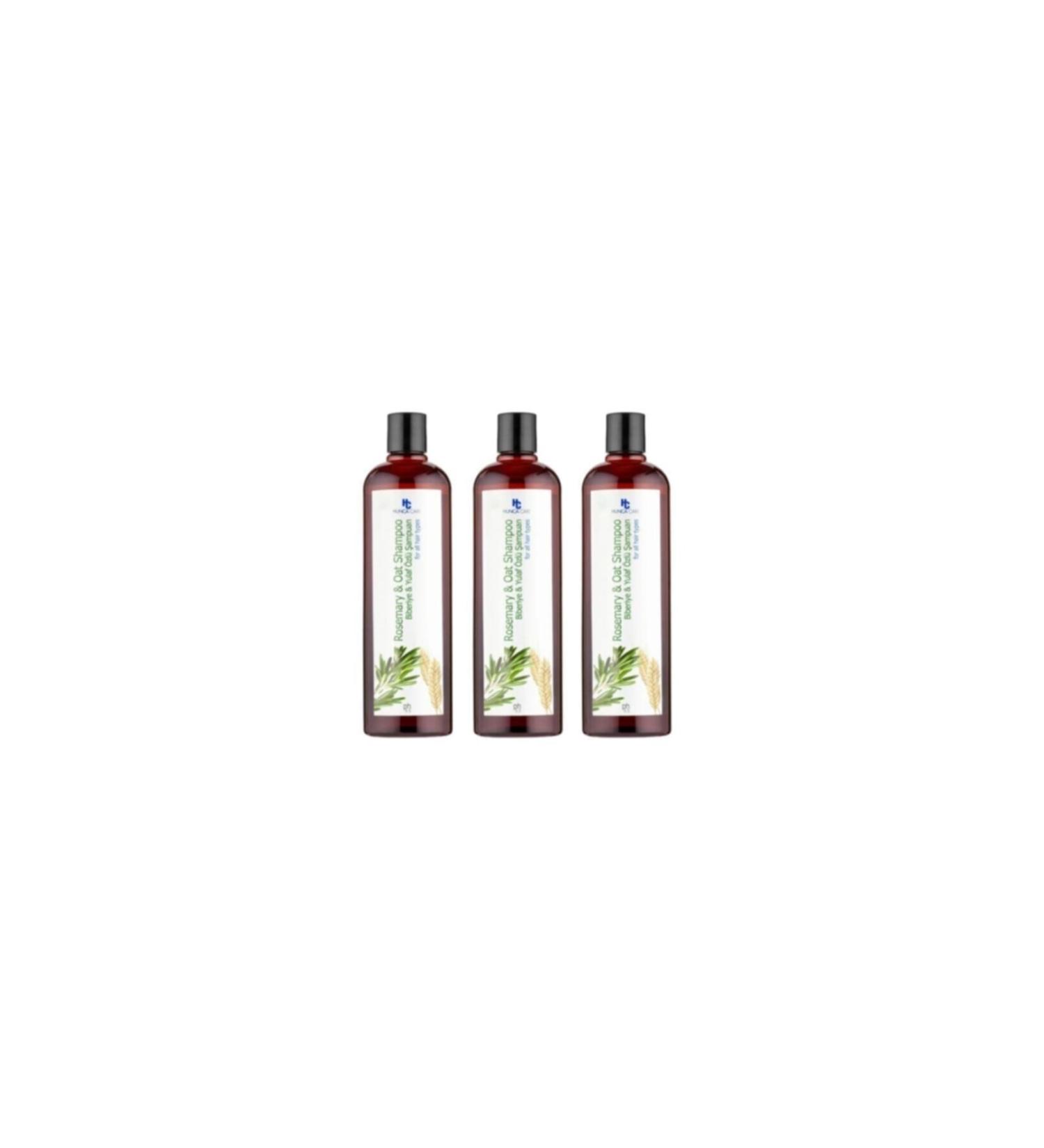 Hunca Hunca Rosemary & Oatmeal Shampoo 700 Gr Set of 3