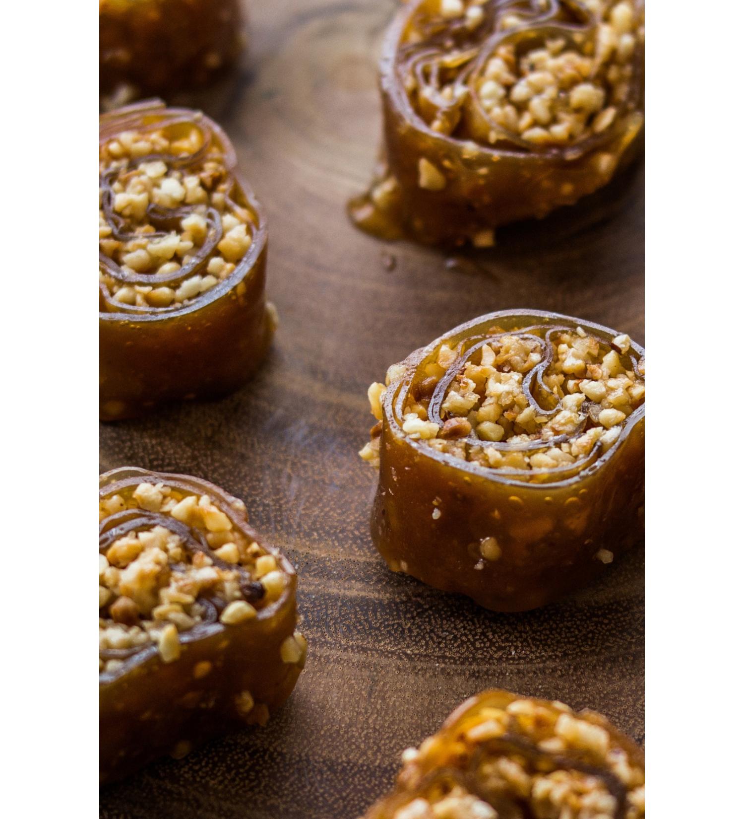 Birsalk m G m hane's Fruit Roll Dessert 1.5 Kg (With Lots of Hazelnuts) Fruit Roll Dessert with Hazelnuts