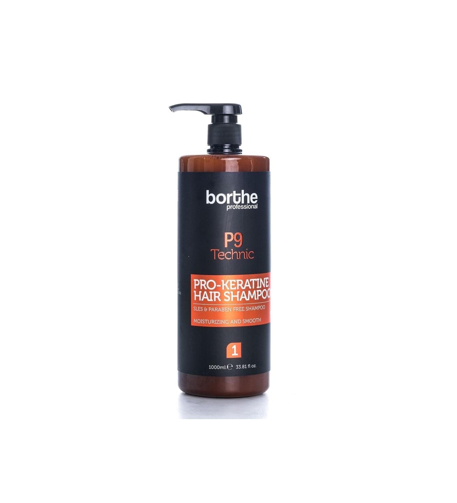 Borthe Professional Pro-keratine Salt-Free Shampoo 1000ml