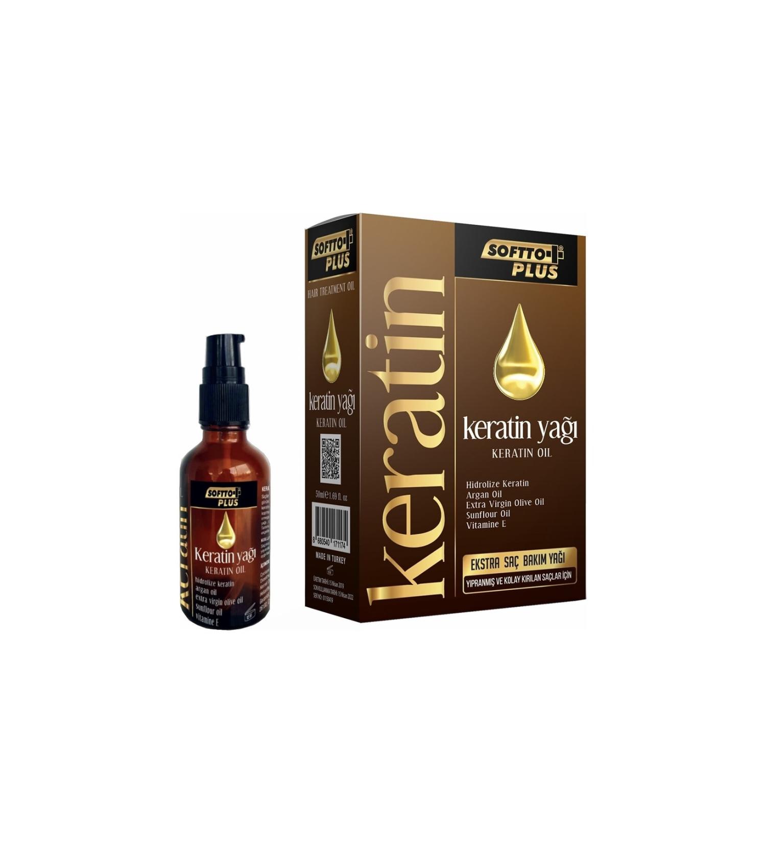 Softto Plus Keratin Oil 50ml
