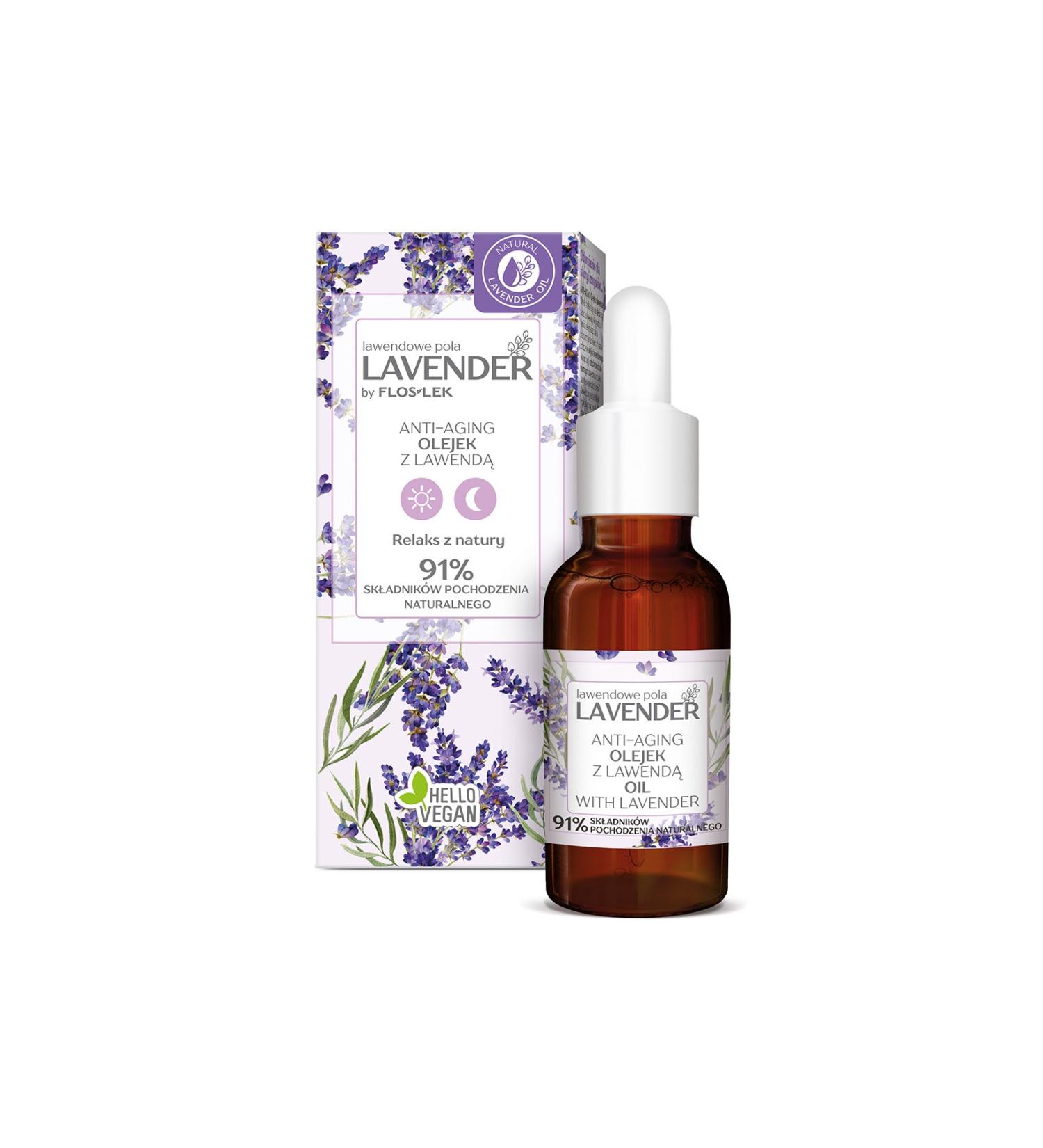 Floslek Anti-Aging Care Oil with Lavender 30 ml