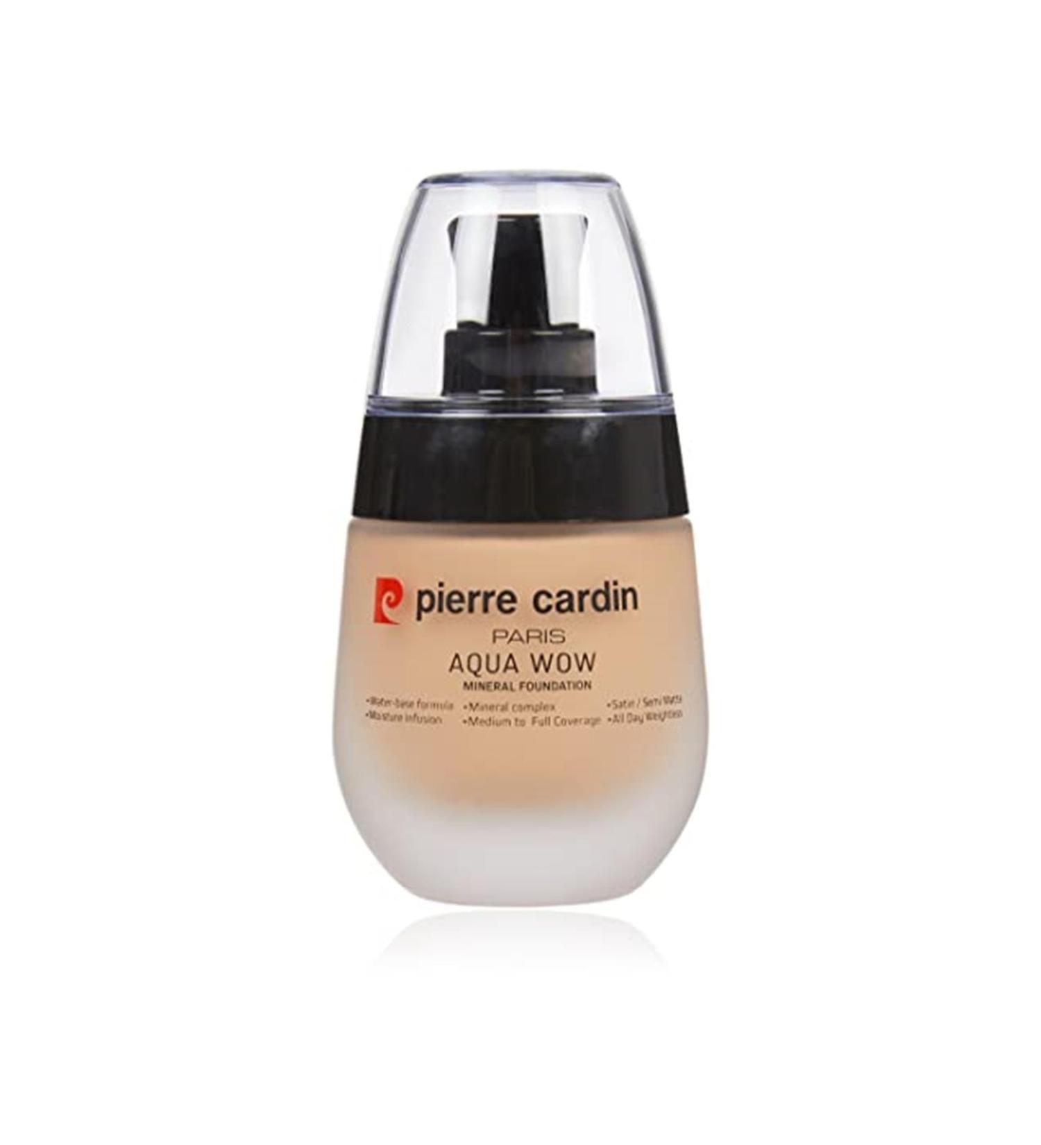 Pierre Cardin Aqua Wow Mineral Water Based Foundation Light Skin With Neutral - Buy Online on GoSupps.com