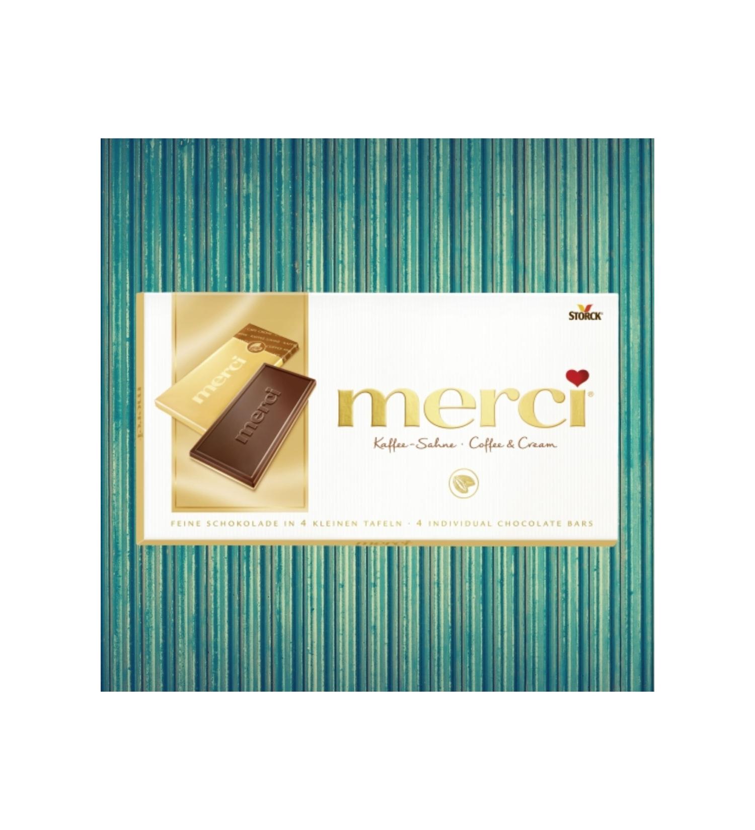 Storck Merci Tafelschokolade Kaffee-scene 100g