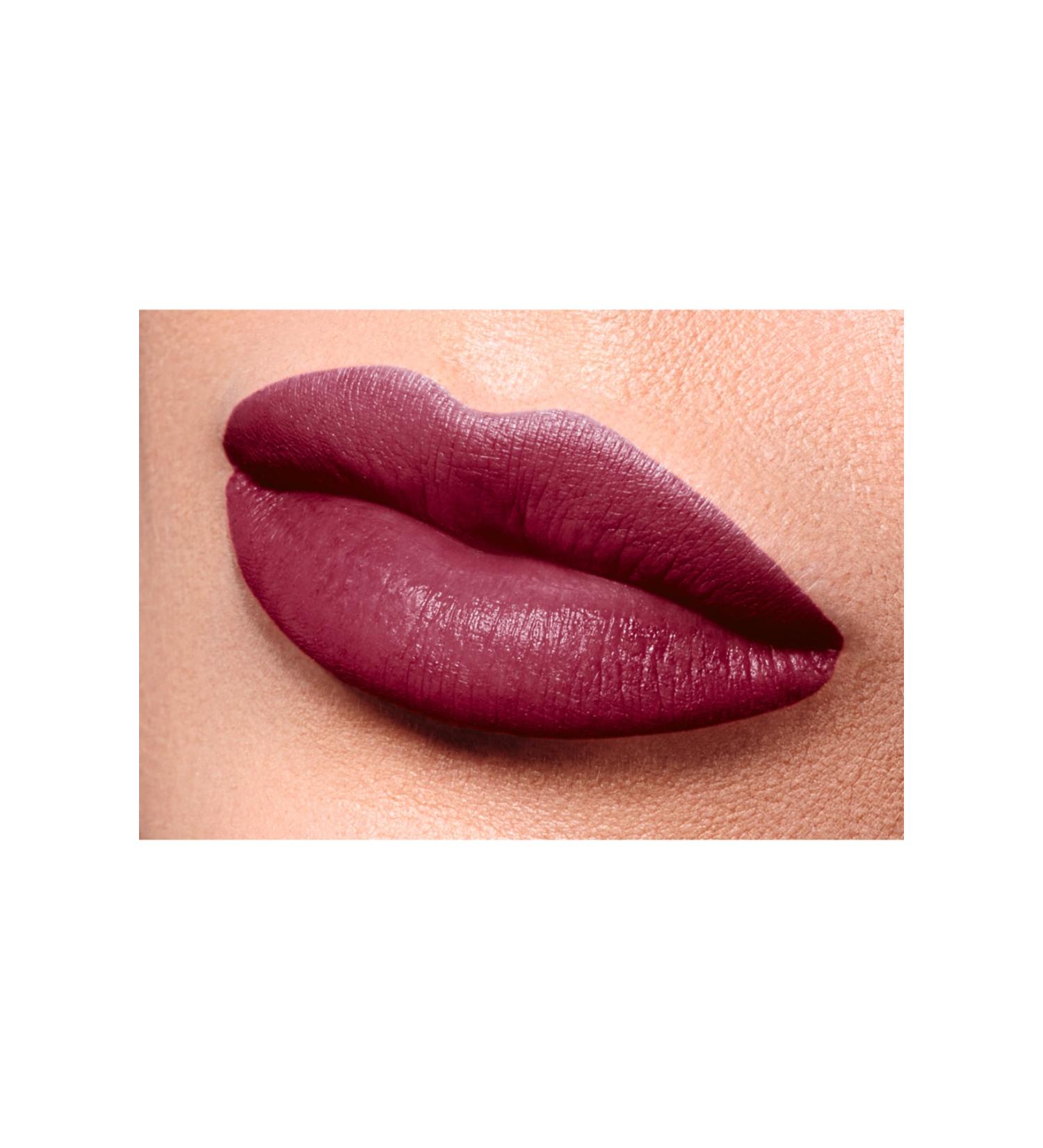 Faberlic Glam Team Semi Matte Lipstick Velvet Kiss Dark Plum 4.4 gr