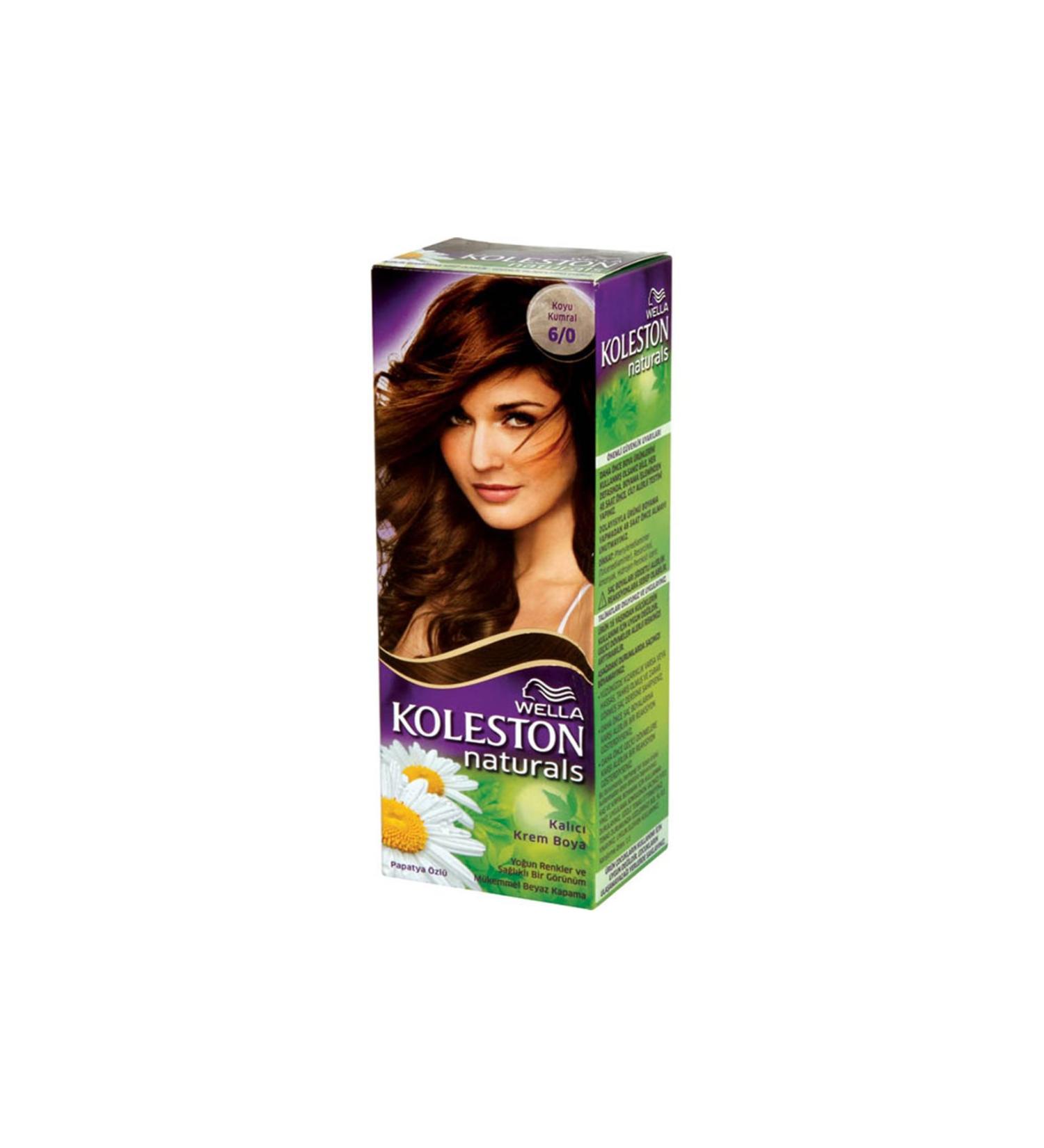 Wella Koleston Naturals Dye 6/0 Dark Blonde