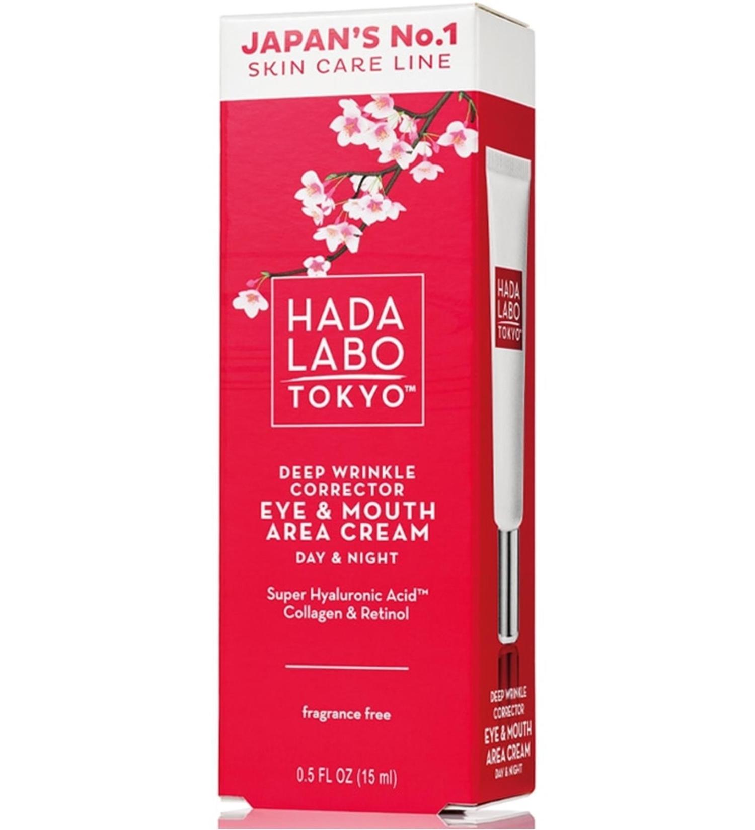 Hada Labo Tokyo Eye and Mouth Contour Anti-Wrinkle Cream 15 Ml