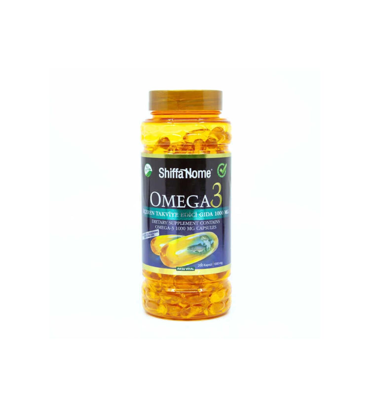 Shiffa Home Omega-3 1000 mg 200 Softgel