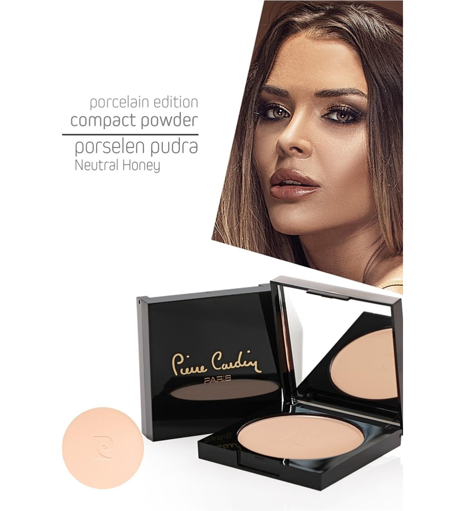 Pierre Cardin Porcelain Edition Compact Powder - Powder - Neutral Honey