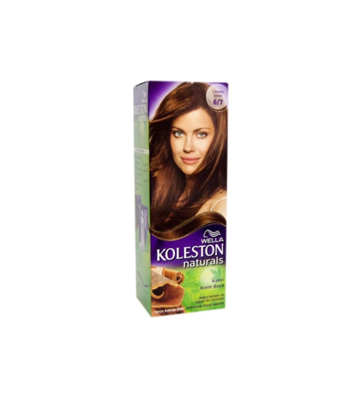 WELLAX Wella Koleston Naturals 6/7 Chocolate Brown-Permanent Cream Hair Dye