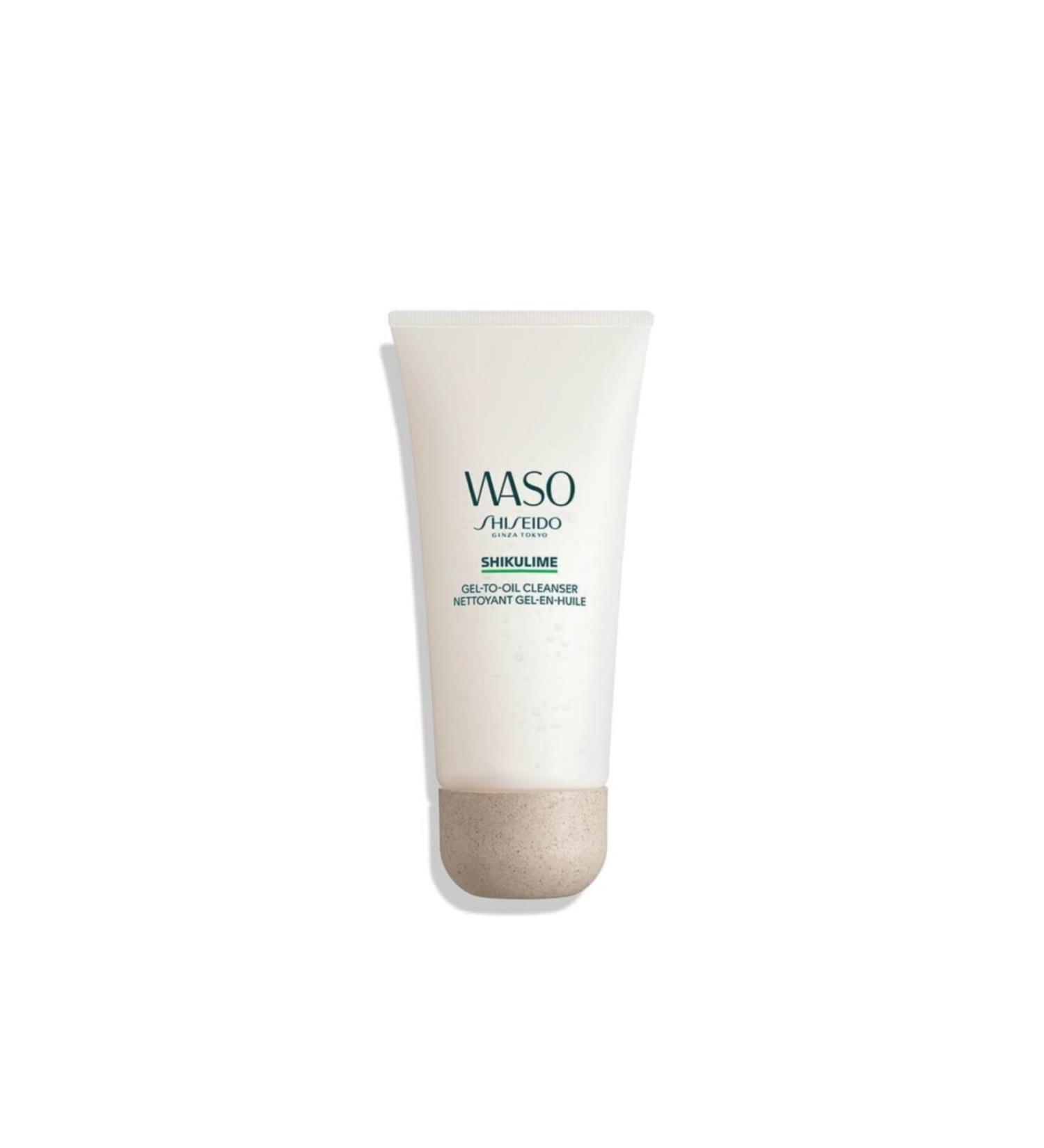 Shiseido Waso Shikulime Gel-to-Oil Cleanser Oil-Transforming Gel Skin & Makeup Remover 125 Ml - Buy Online on GoSupps.com