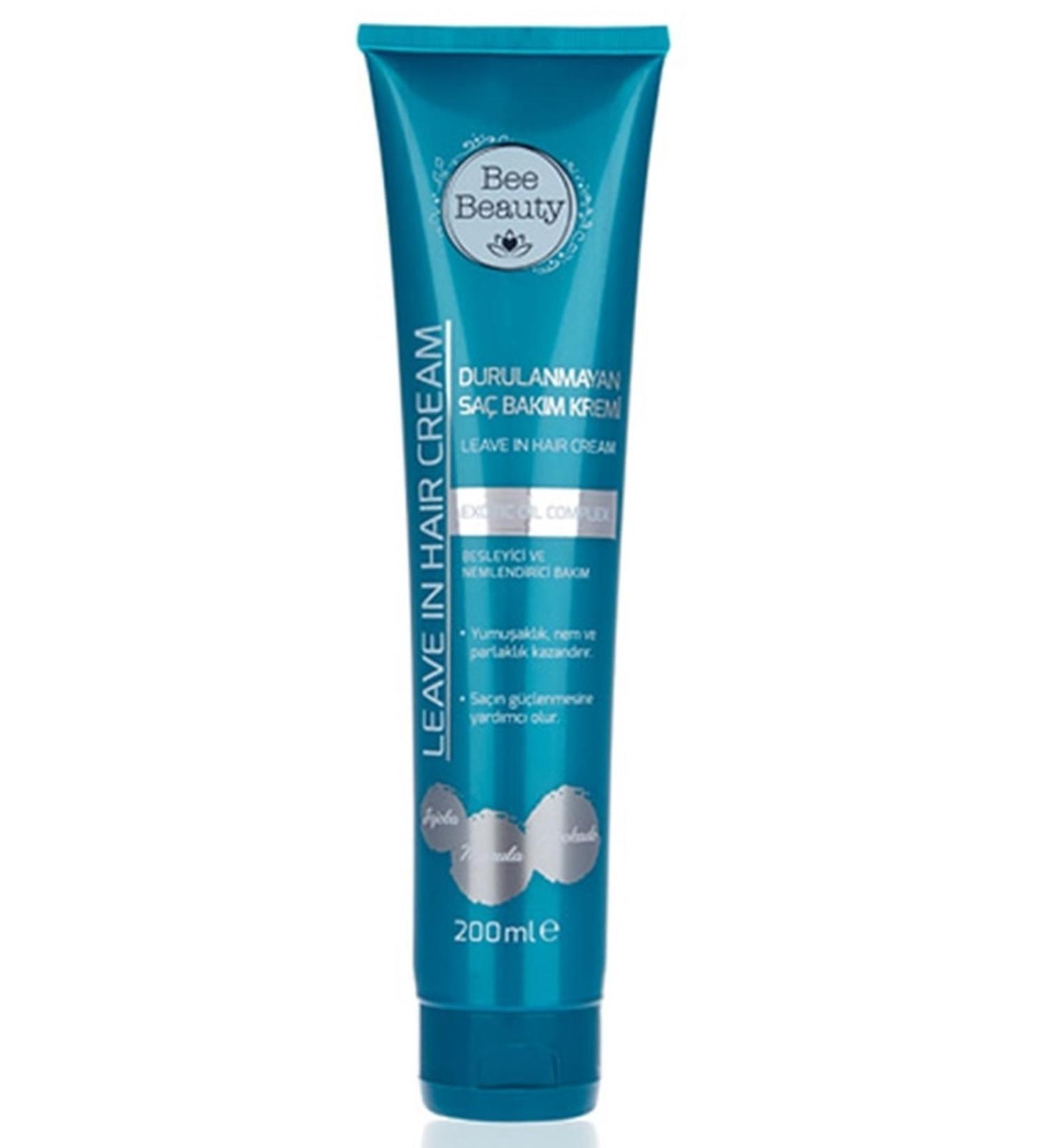 Bee Beauty Brand: Exotic Oils Leave-In Hair Care Cream 200 Ml Category: Hair Conditioner