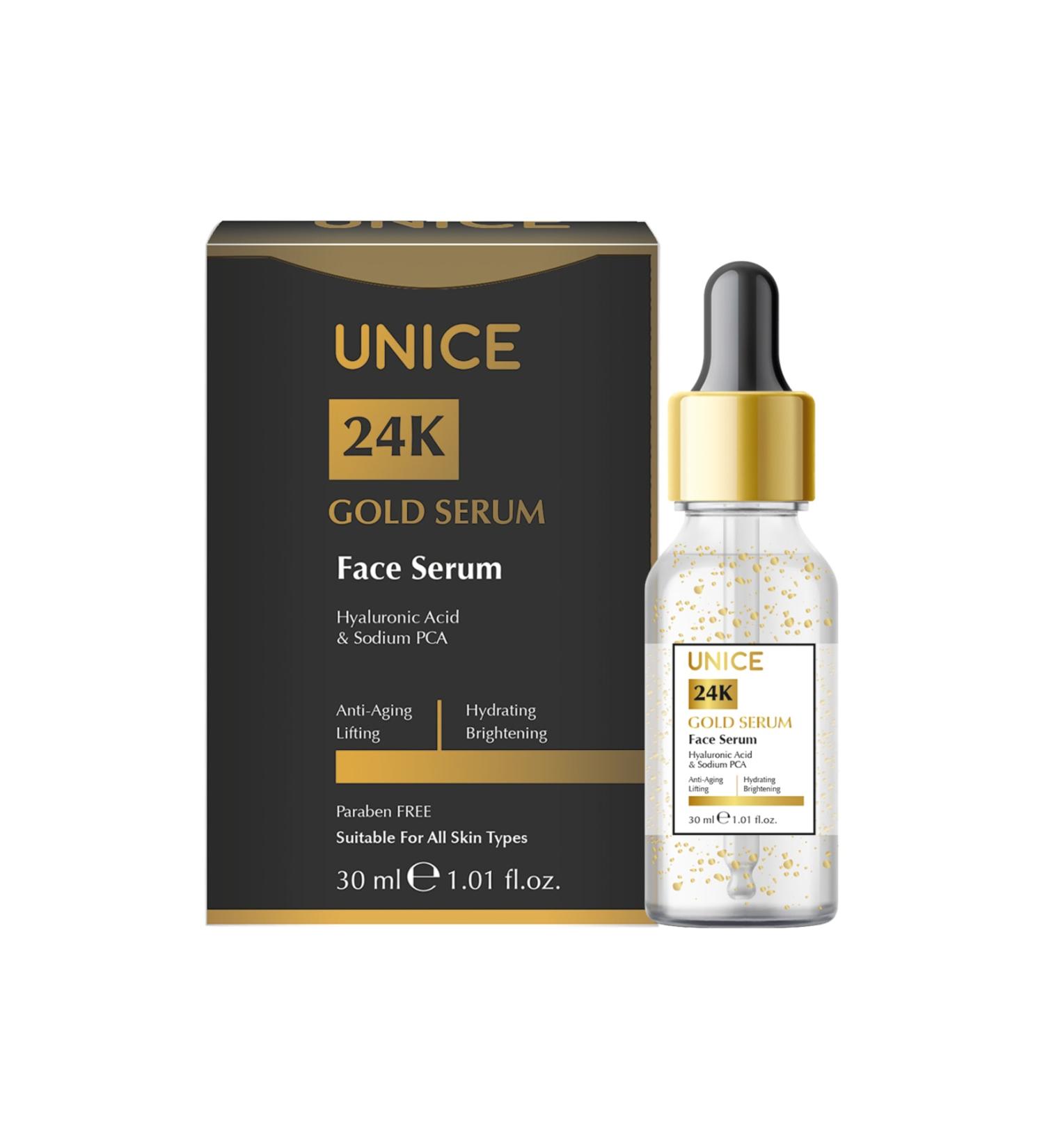 Unice Gold Face Serum 30 Ml
