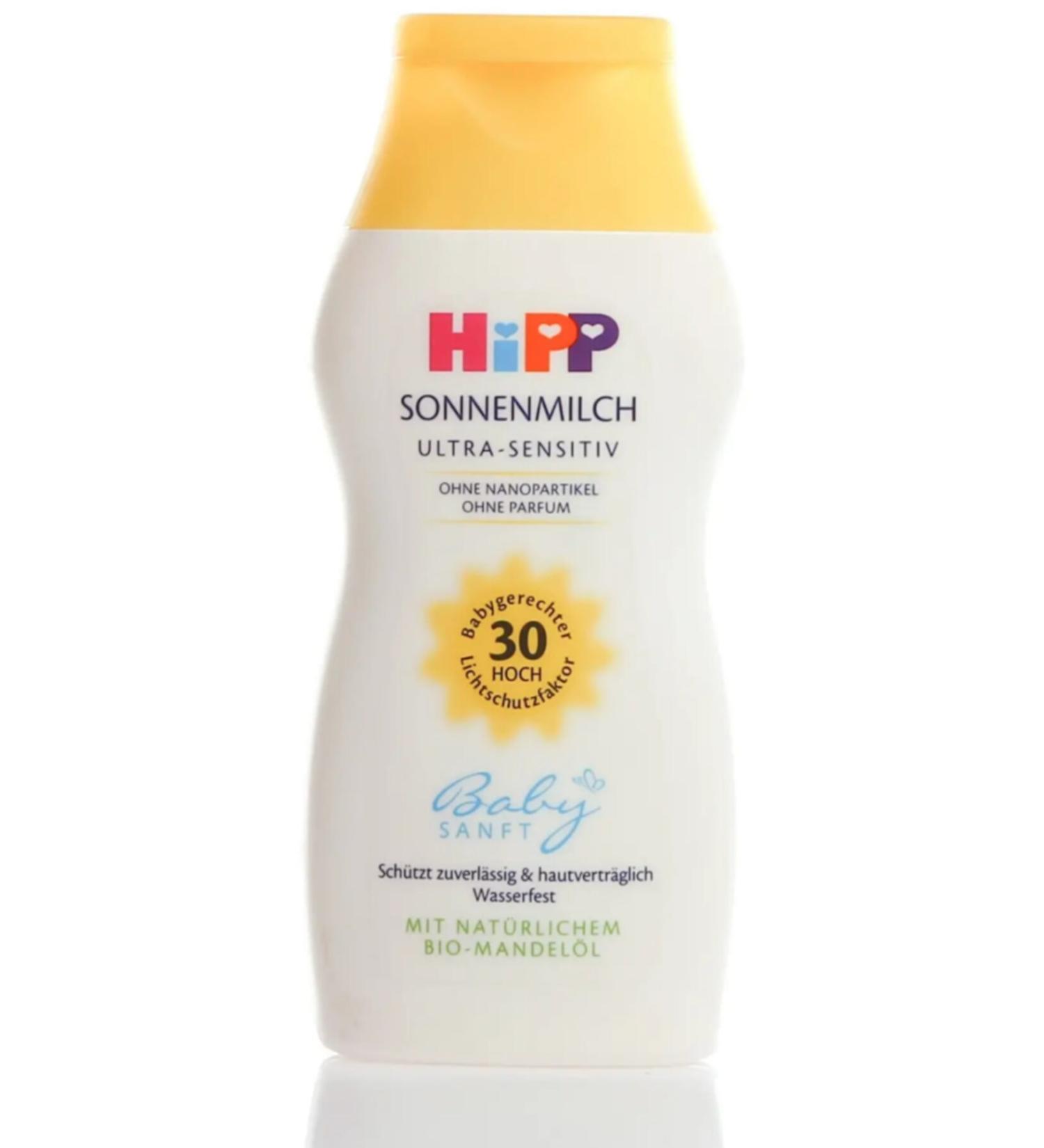 Hipp Sun Milk 30 Factor 200 Ml