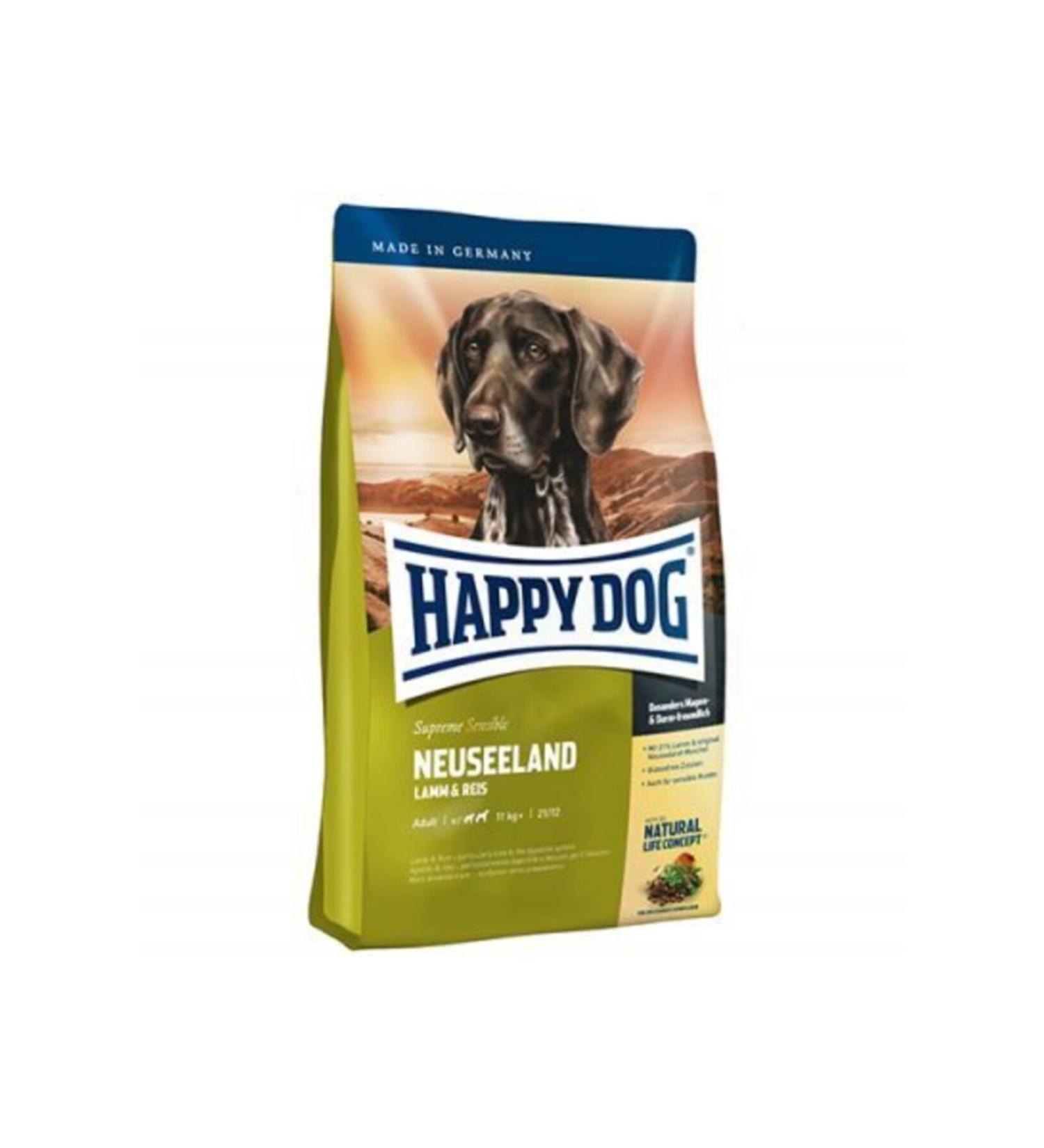 Happy Dog Neuseeland Lamb Meat Dog Food 12.5 Kg
