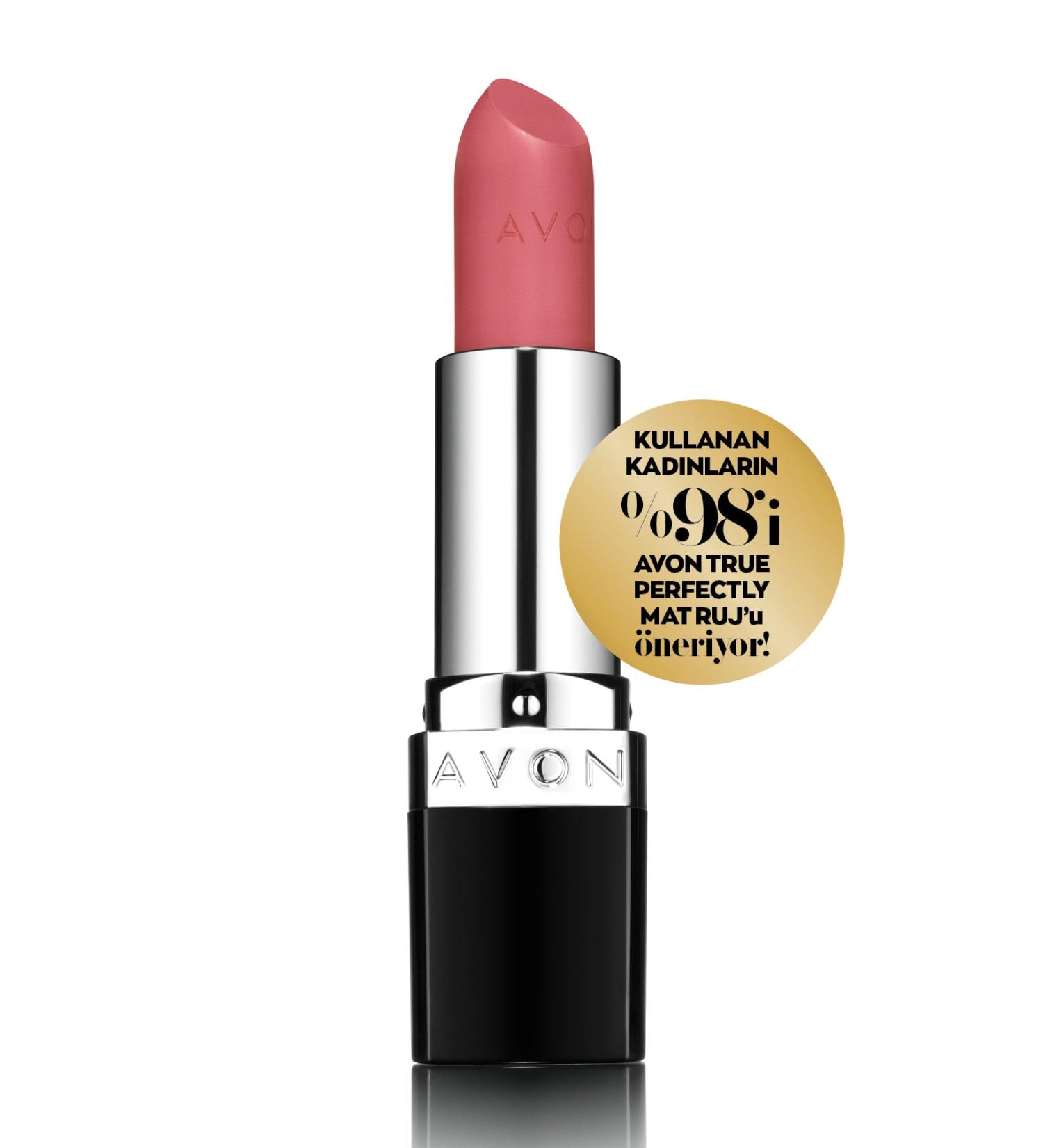 Avon True Perfectly Mat Ruj - Peach Flatters - Buy Online on GoSupps.com