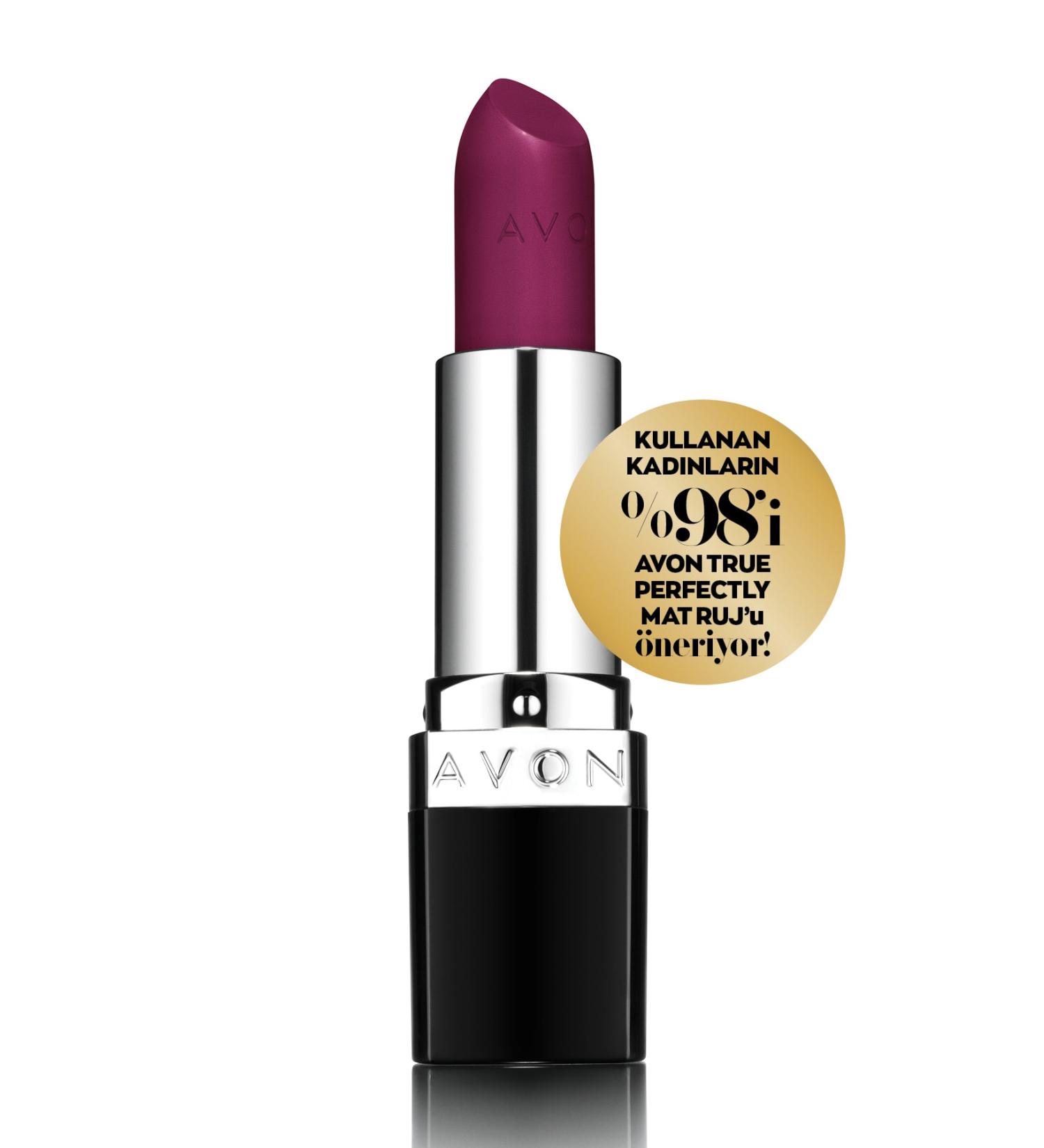 Avon True Perfectly Matte Lipstick - Superb Wine - Buy Online on GoSupps.com