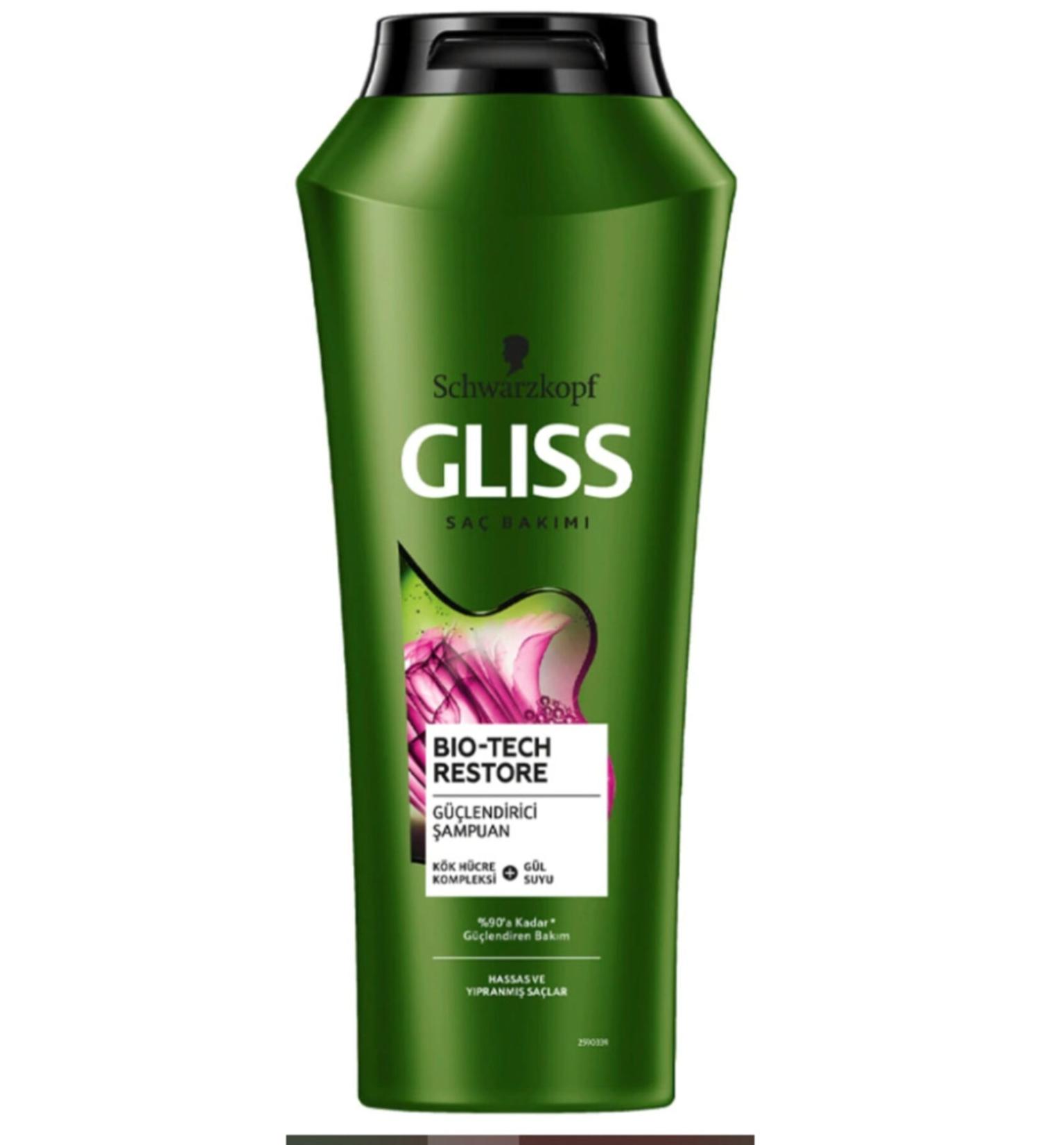 Gliss Bio-tech Strengthening Shampoo 500 Ml
