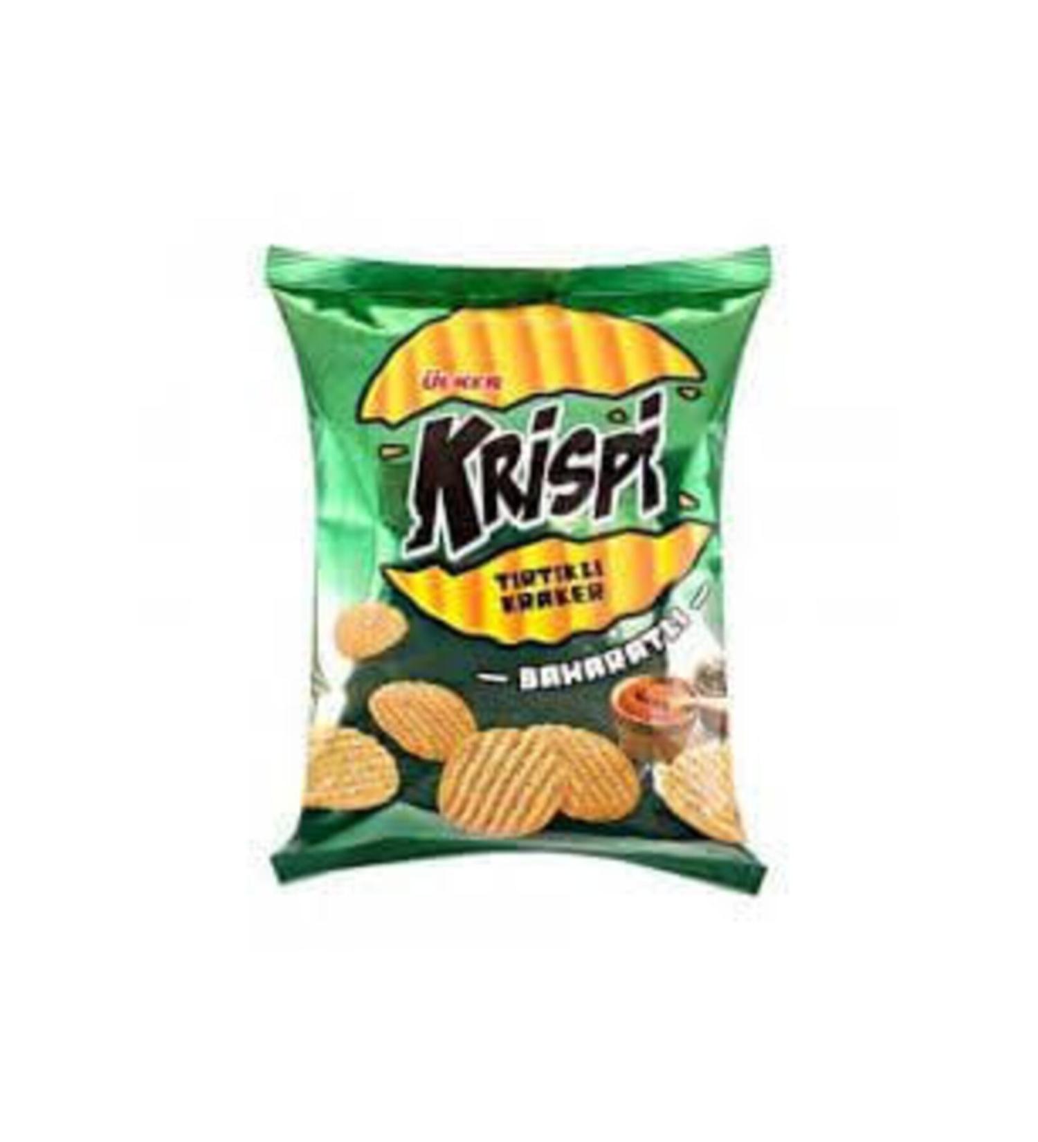 Ulker Krispi Spicy Serrated Crackers 48 Gr (20 Pieces)