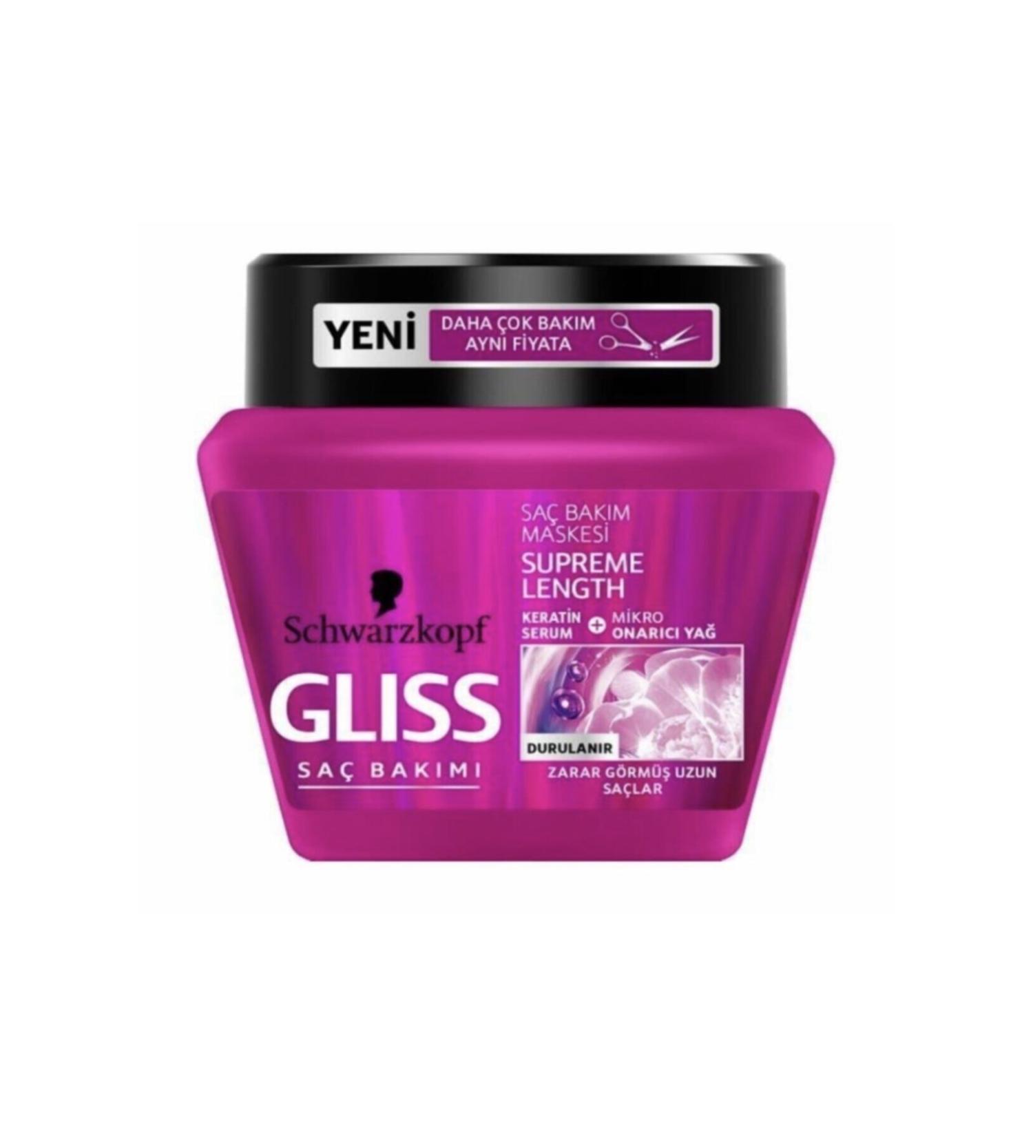 Gliss Gliss Hair Care Mask 300 Ml