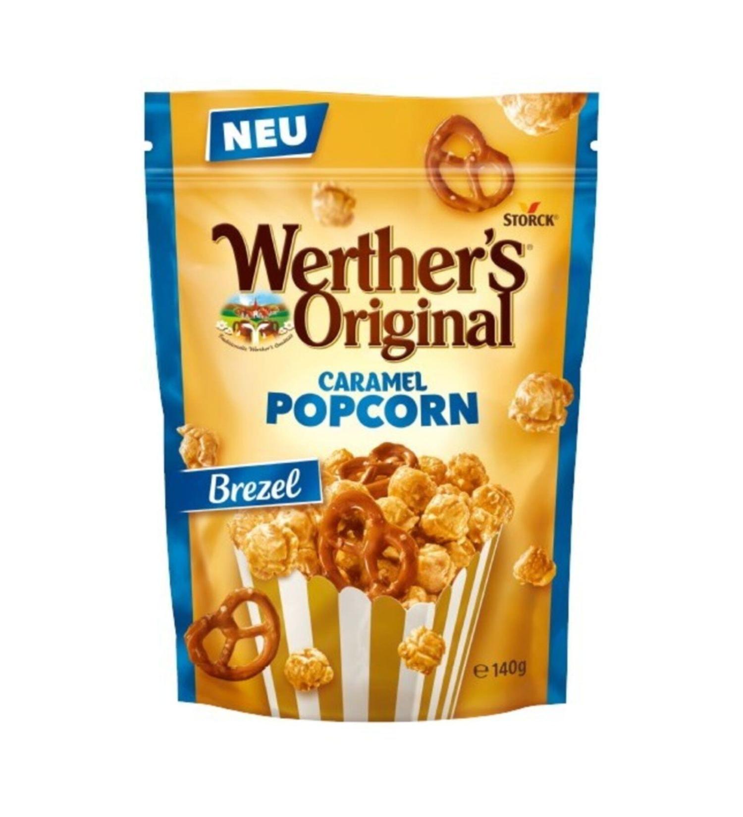 Nestle Werther'sl Caramel Popcorn Brazil 140 gr