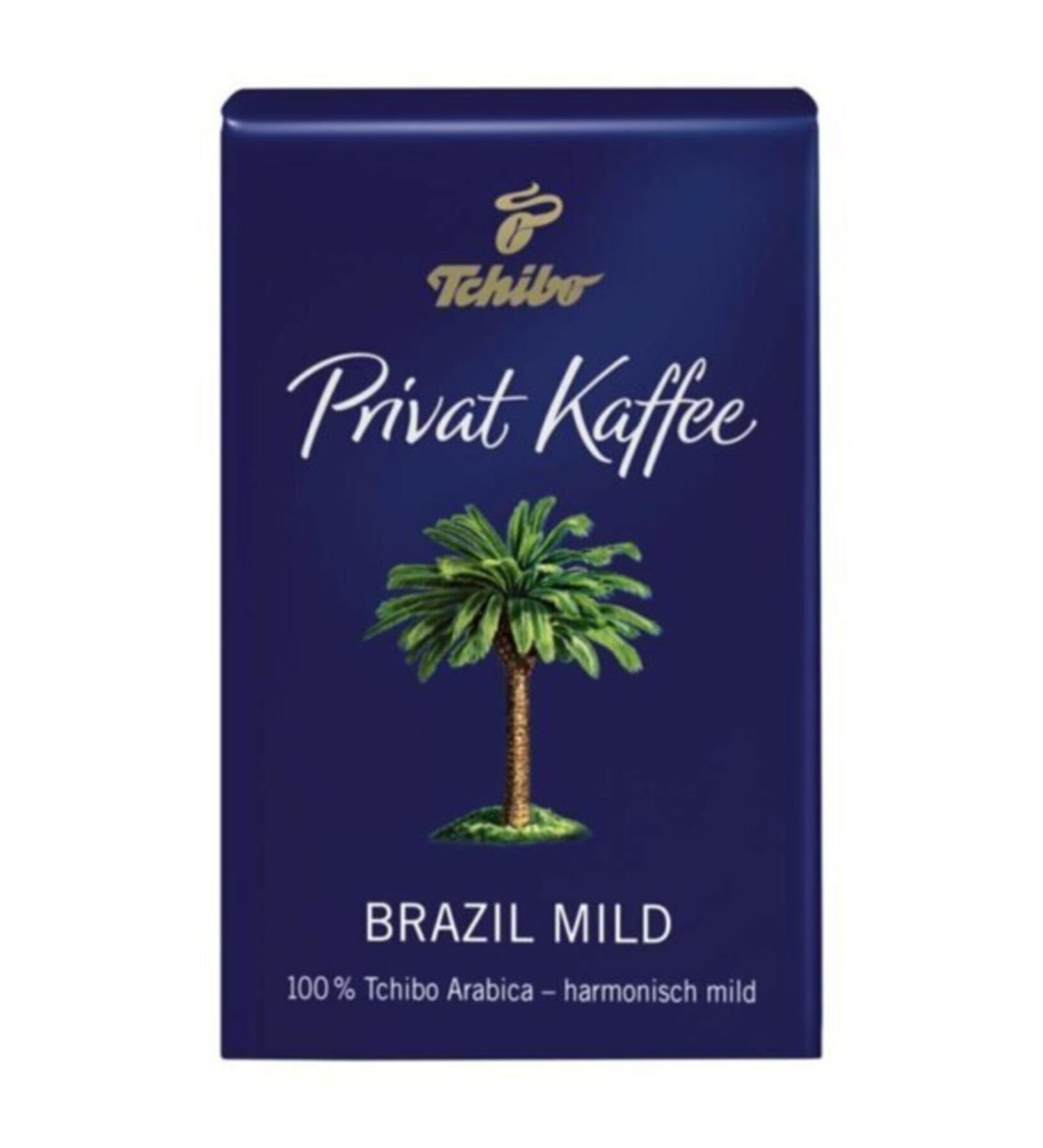 Tchibo Privat Kaffee Brazil Mild Ground Filter Coffee 250 G