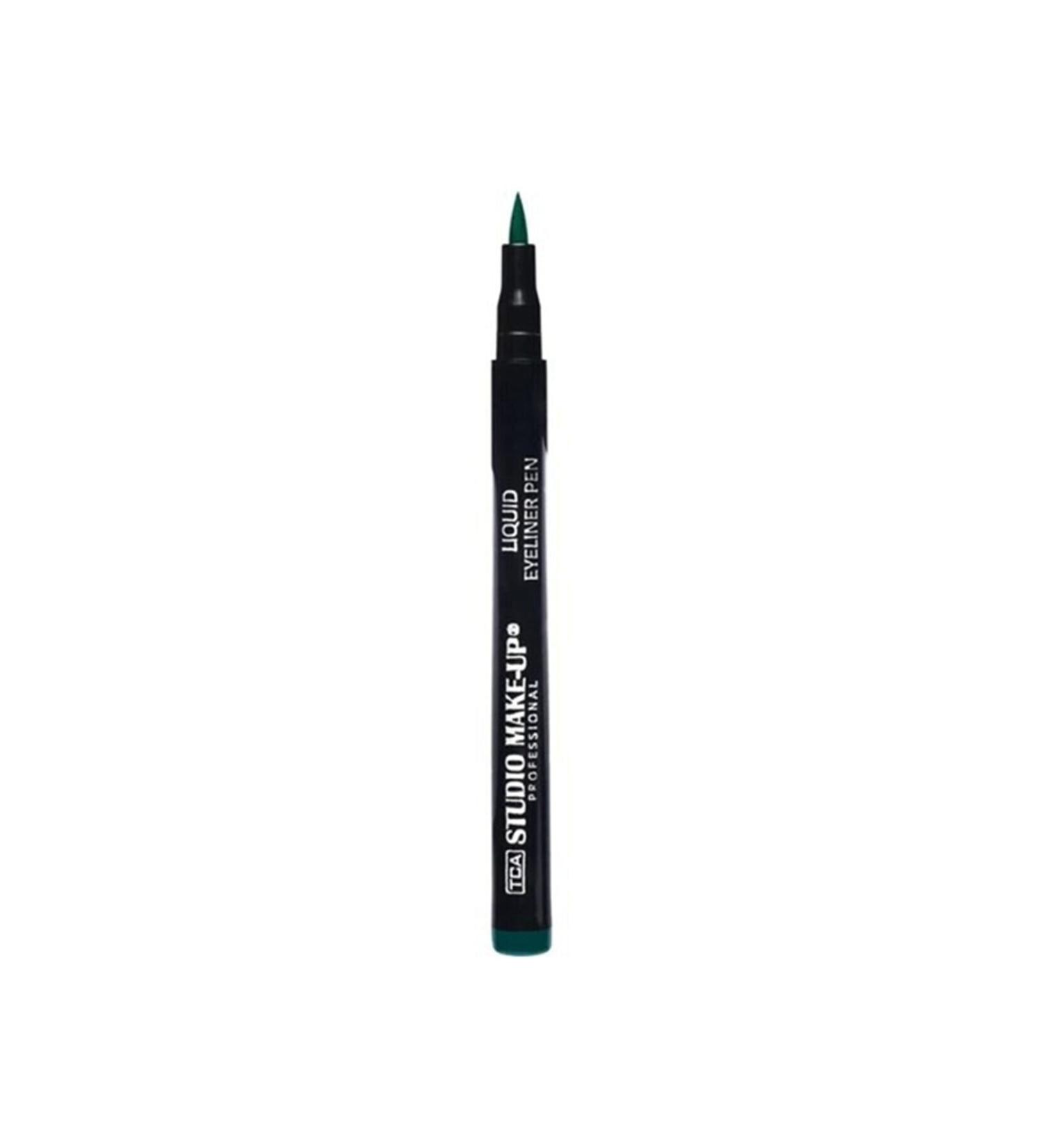 TCA Studio Make Up Tca Studio Make-up Liquid Eyeliner Pen 04 Green Green