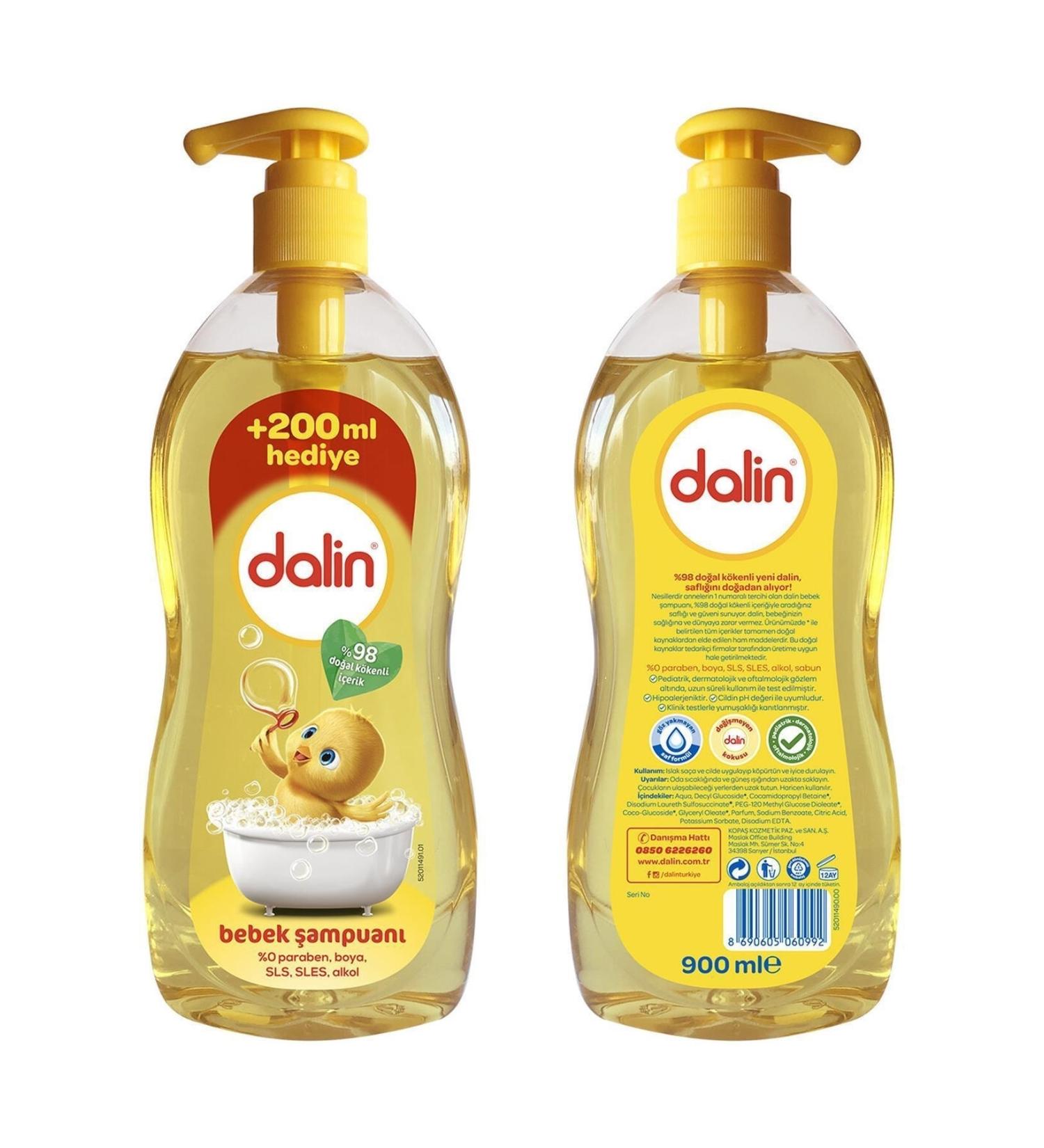 Dalin Brand: Shampoo Classic 700+200 Ml Category: Baby Shampoo