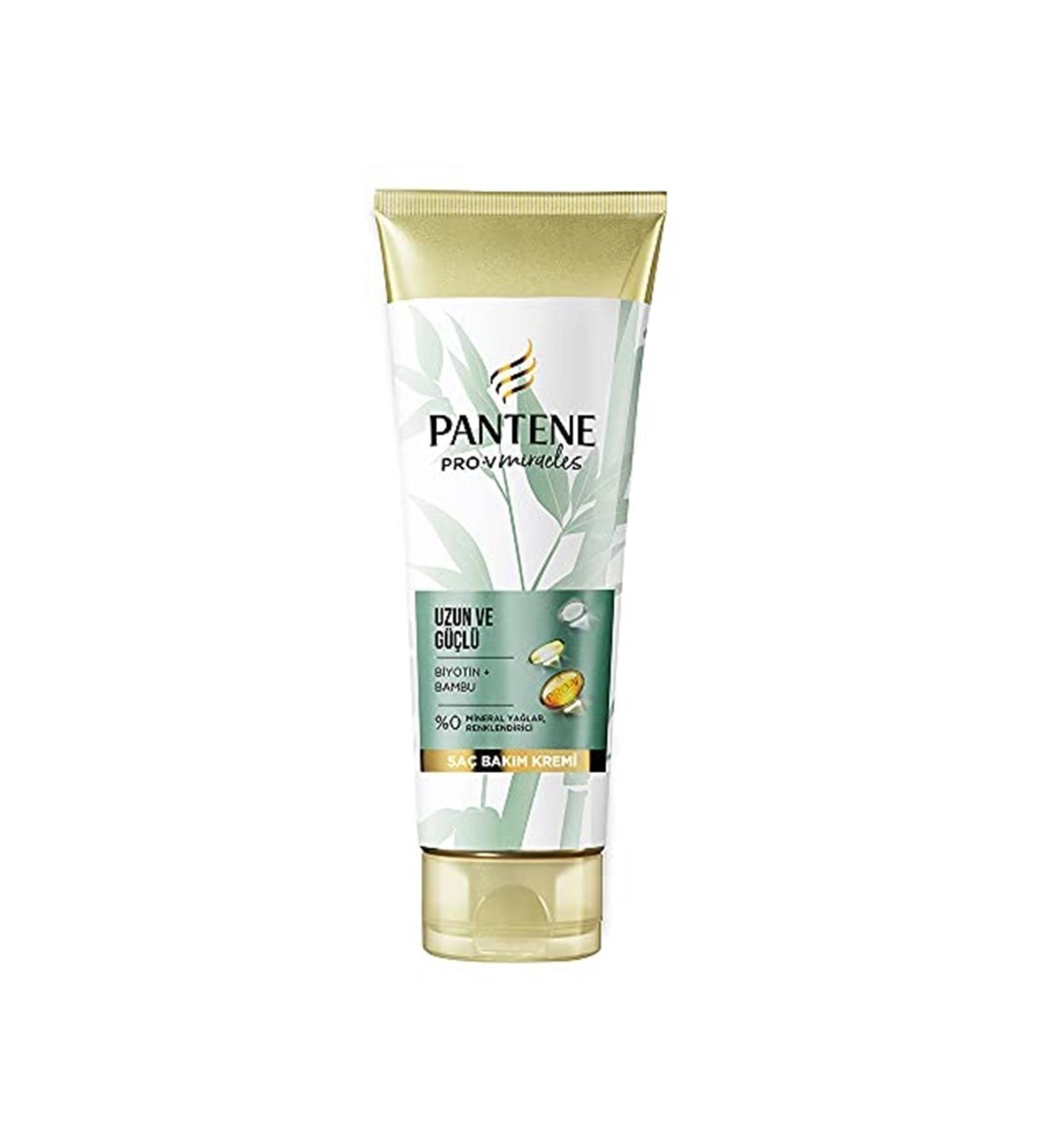 Pantene Long and Strong Hair Care Cream Bamboo and Biotin 275 Ml