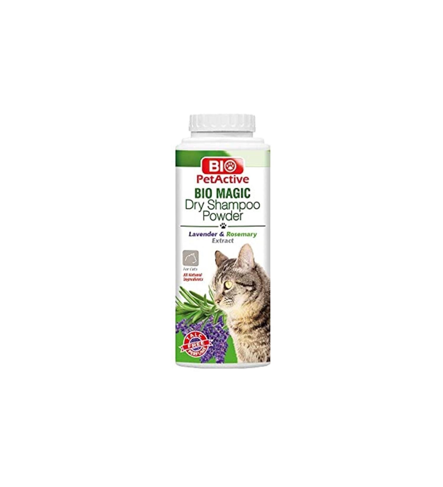Bio PetActive Bio Magic Powder Cat Shampoo 150 Gr