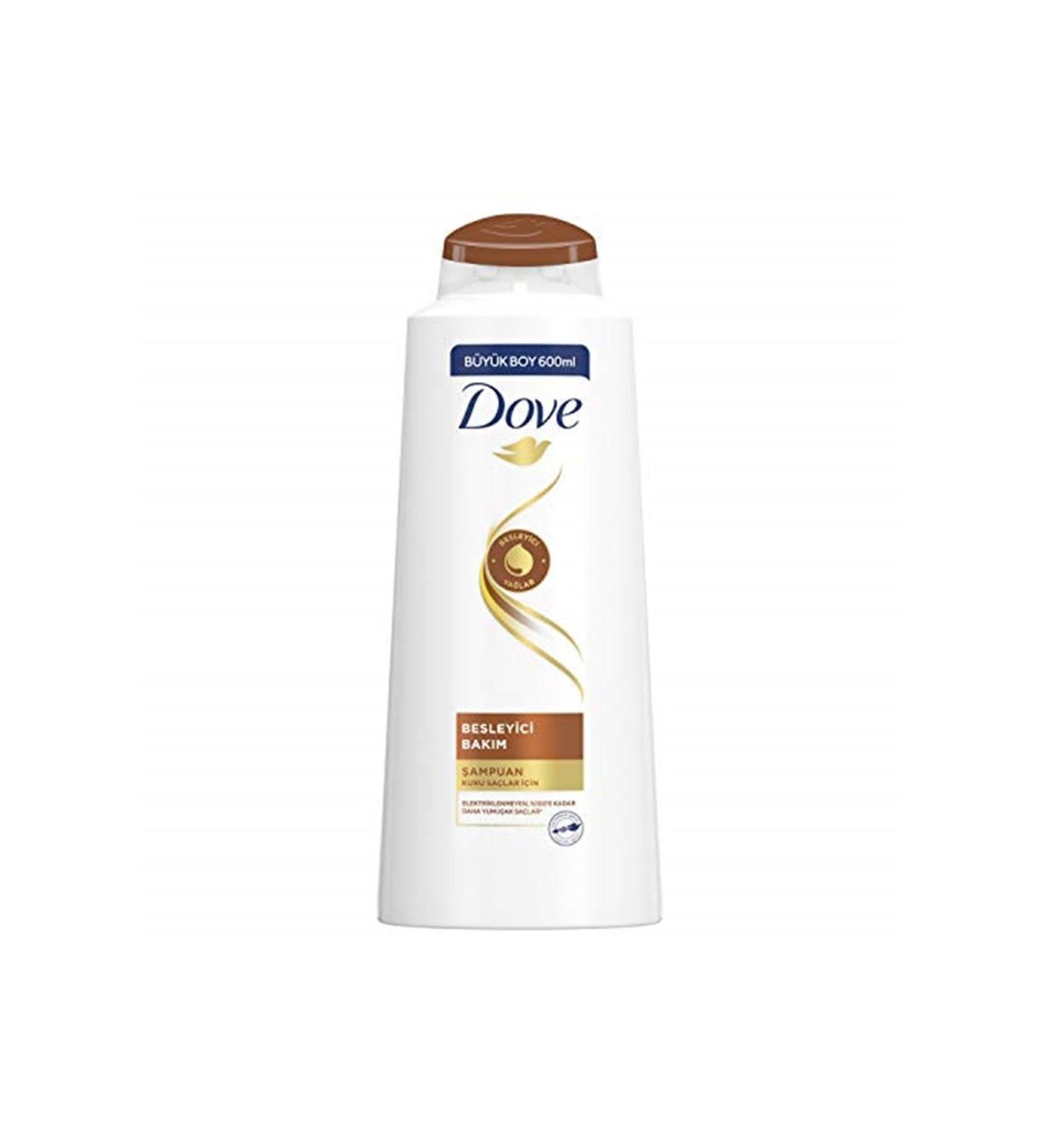 Dove Nourishing Care Shampoo for Dry Hair 600 Ml - Buy Online on GoSupps.com