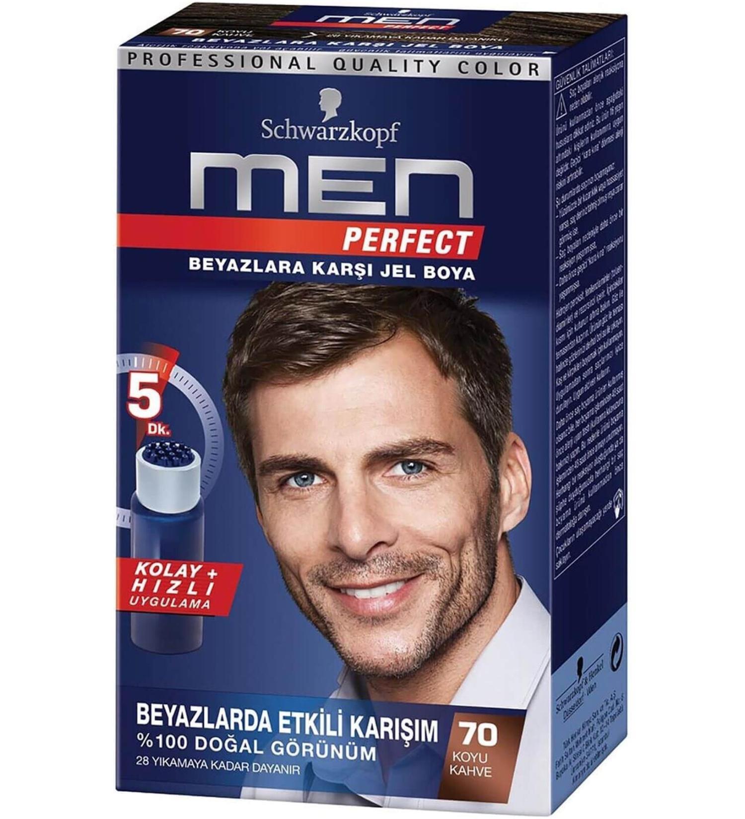 Schwarzkopf Brand: Men Perfect Hair Dye Dark Brown 70 50 Ml Category: Hair Dye