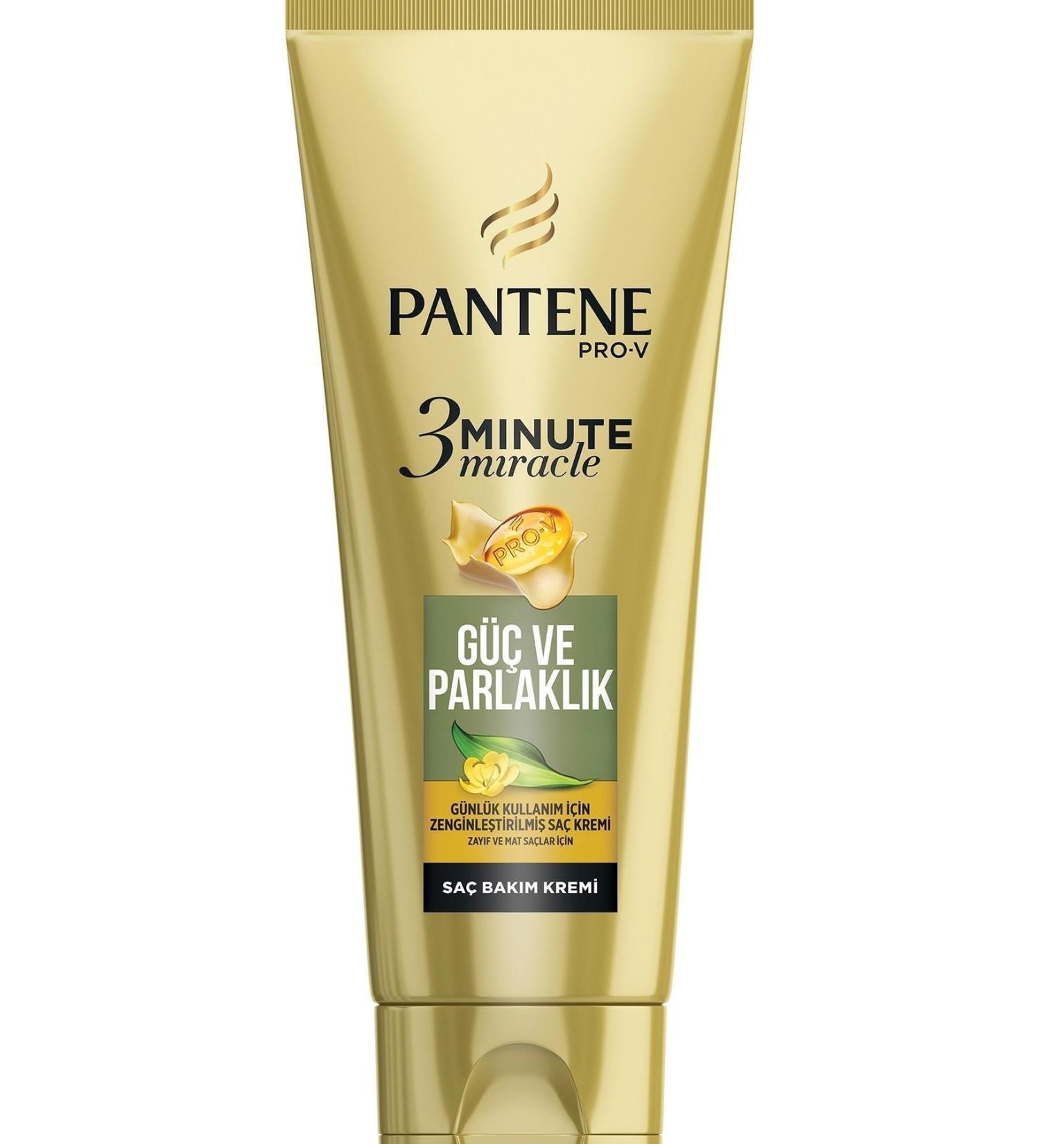 Pantene 3 Minute Miracle Natural Synthesis Strength and Shine Hair Care Cream 200 ml