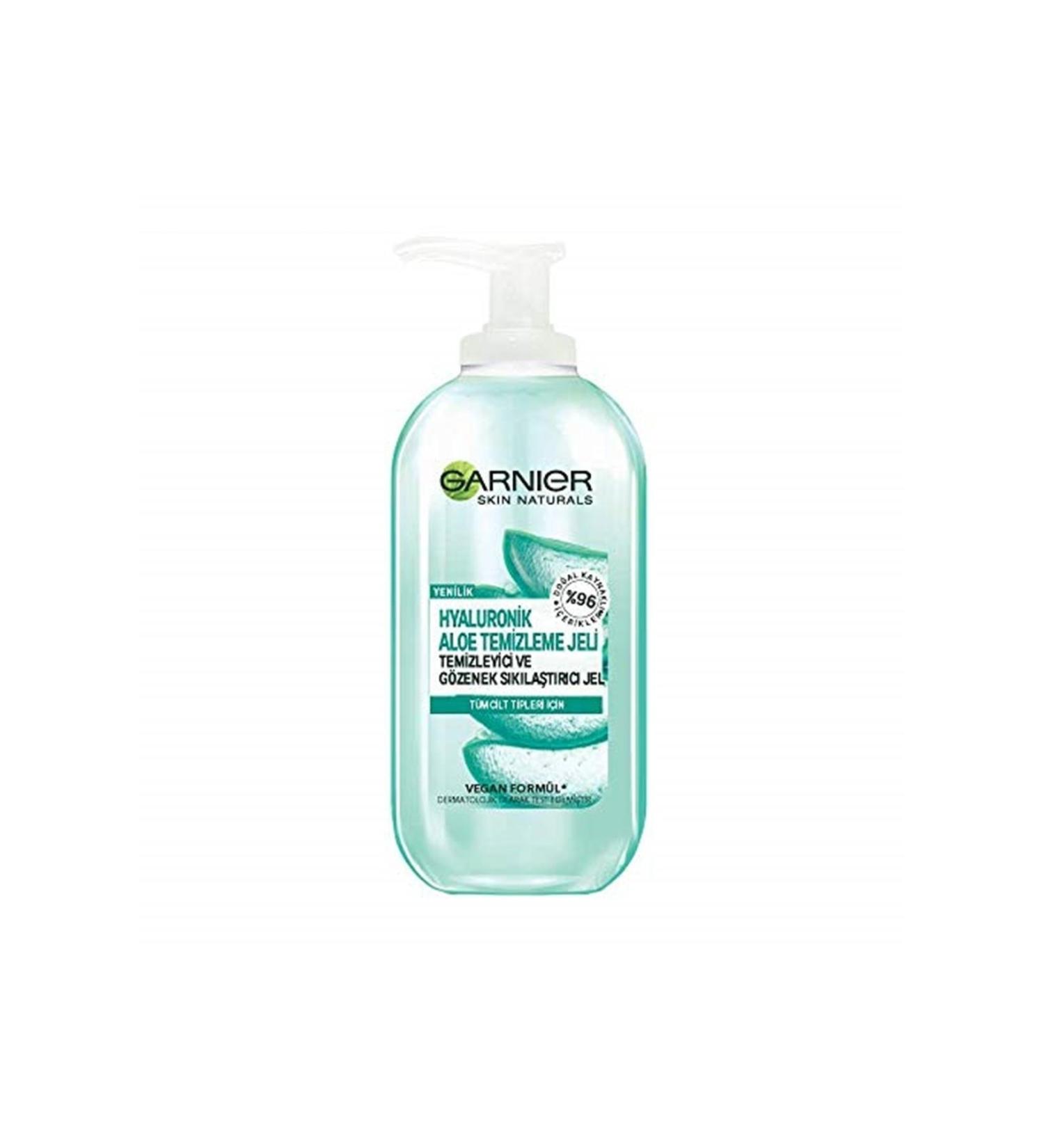 Garnier Brand: Hyaluronic Aloe Cleansing Gel 1 Pack (1 X 200 Ml) Category: Tonic - Buy Online on GoSupps.com