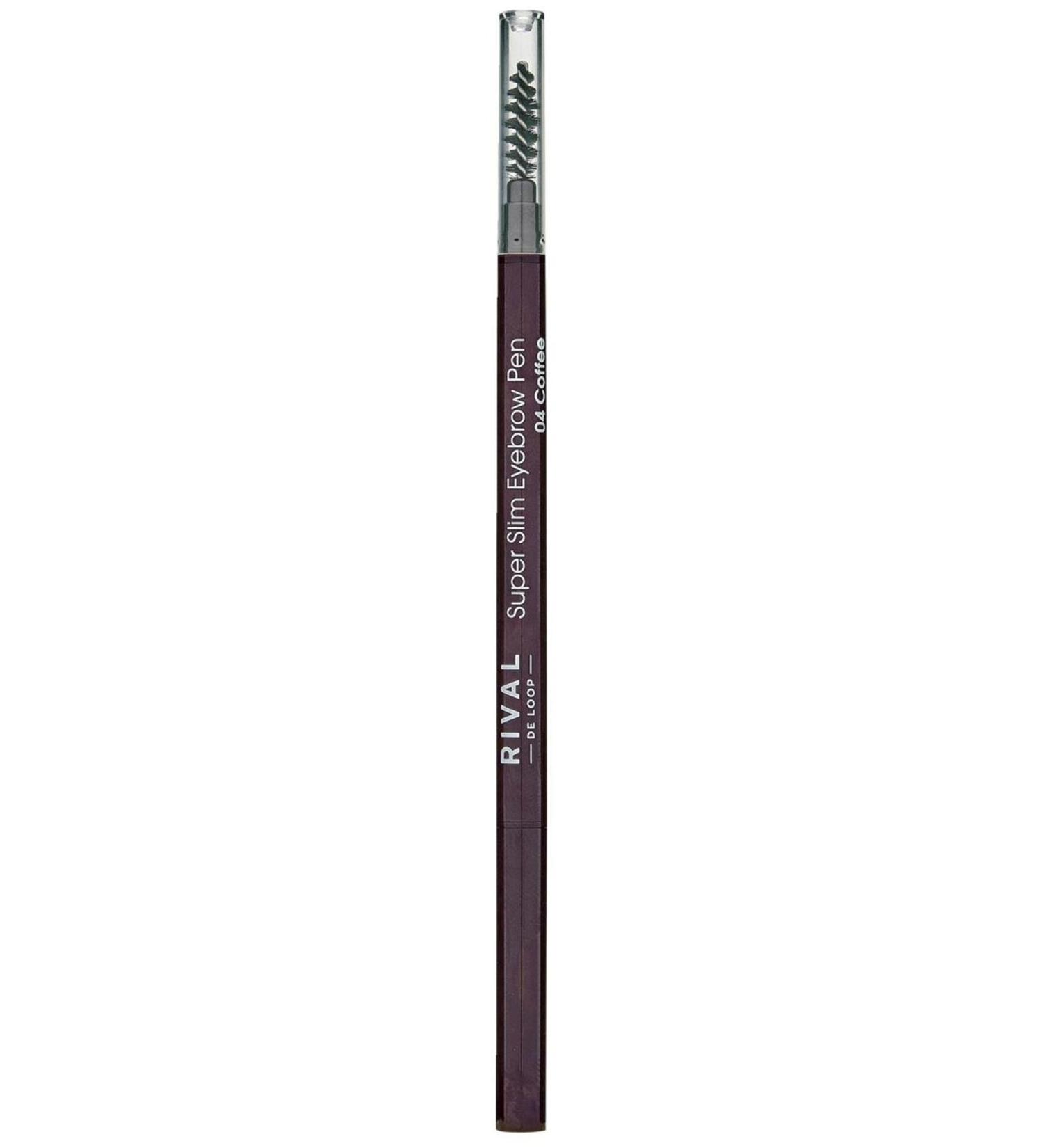 Rival De Loop Brand: Eyebrow Pencil Super Slim No:04 Coffee Category: Eyebrow Pencil & Eyebrow Shadow