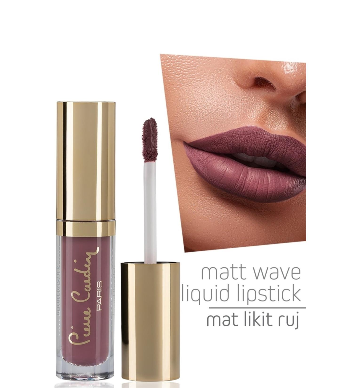 Pierre Cardin Matt Wave Liquid Lipstick Matte Liquid Lipstick - R.brown 835 11130 - Buy Online on GoSupps.com