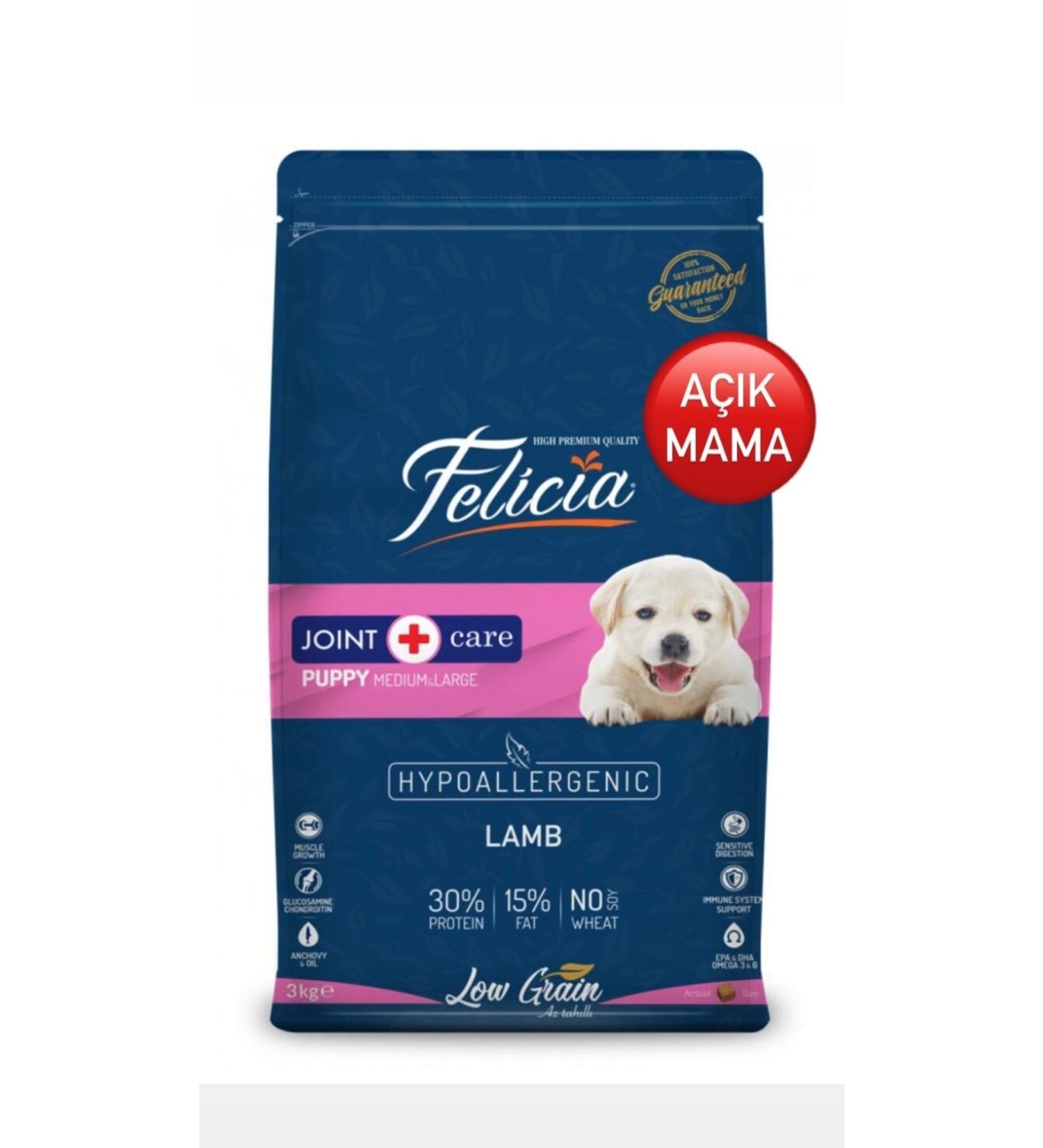 Yalipet Dog Food-Felicia Puppy Lamb 1 Kg