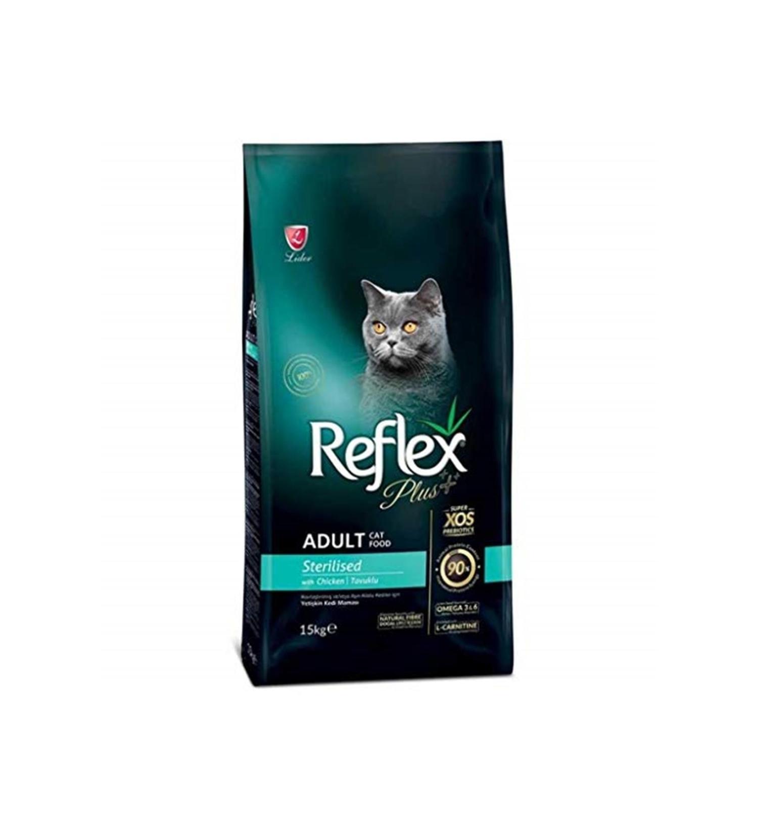 Reflex Cat Food with Chicken Meat for Sterilized Adult Cats 1.5 Kg