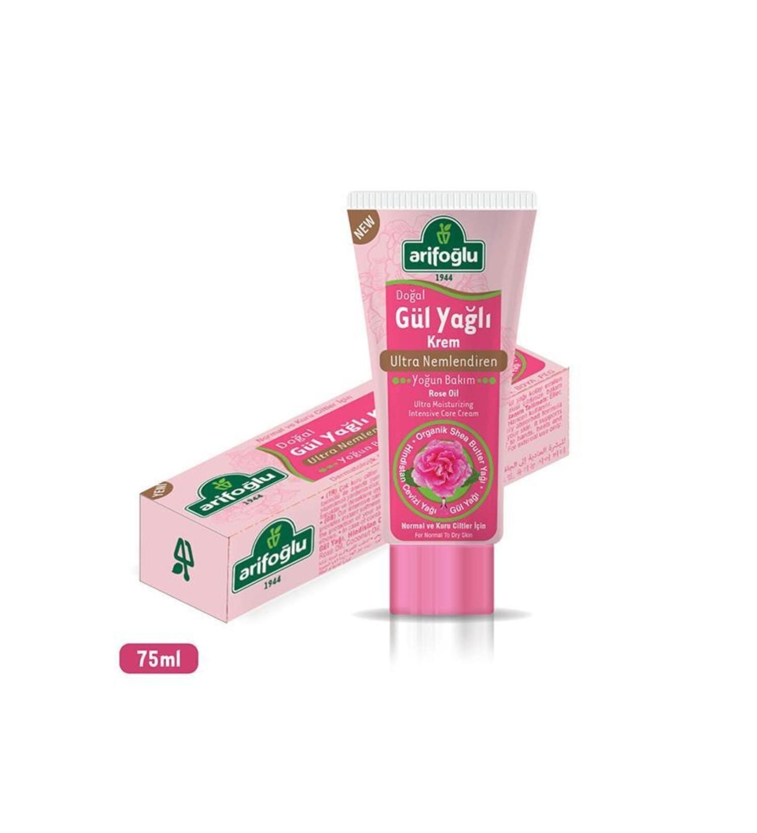 Arifo lu Natural Rose Oil Cream 75ml