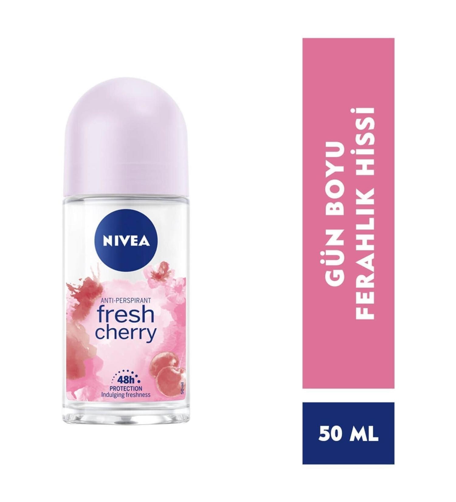 NIVEA Roll On Fresh Cherry 50 Ml