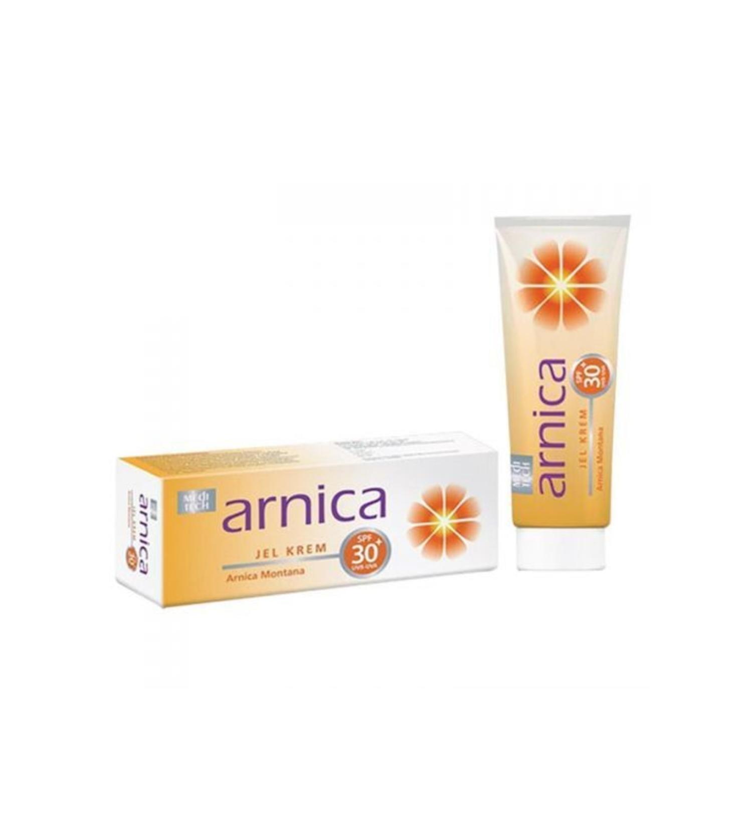Arnica Gel Cream Spf 30+ Sunscreen 75 gr