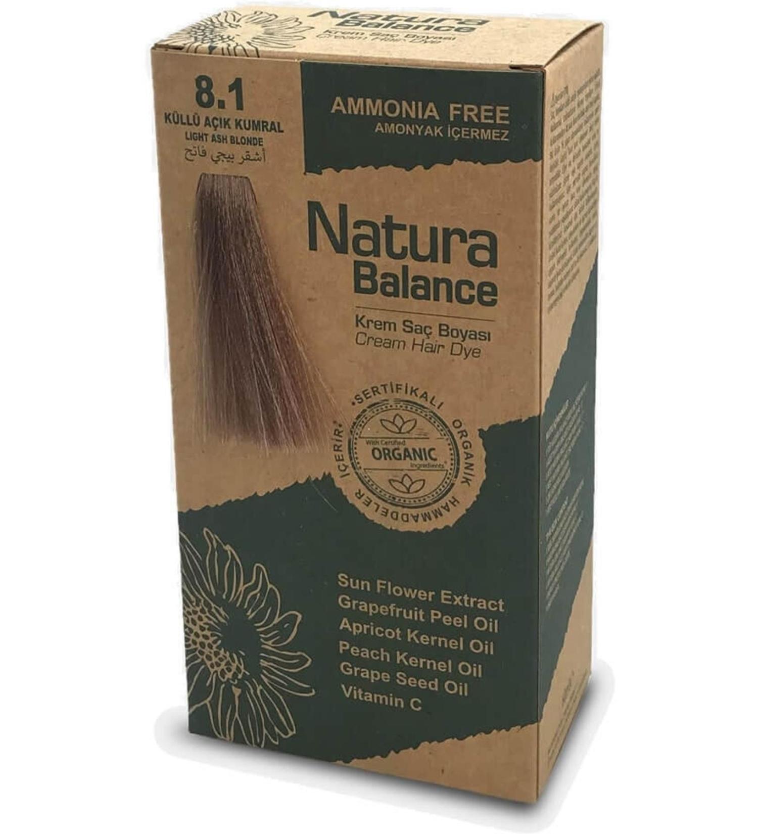 Brand: Balance Kit Hair Dye Ash Light Blonde 8.1 Category: Hair Dye